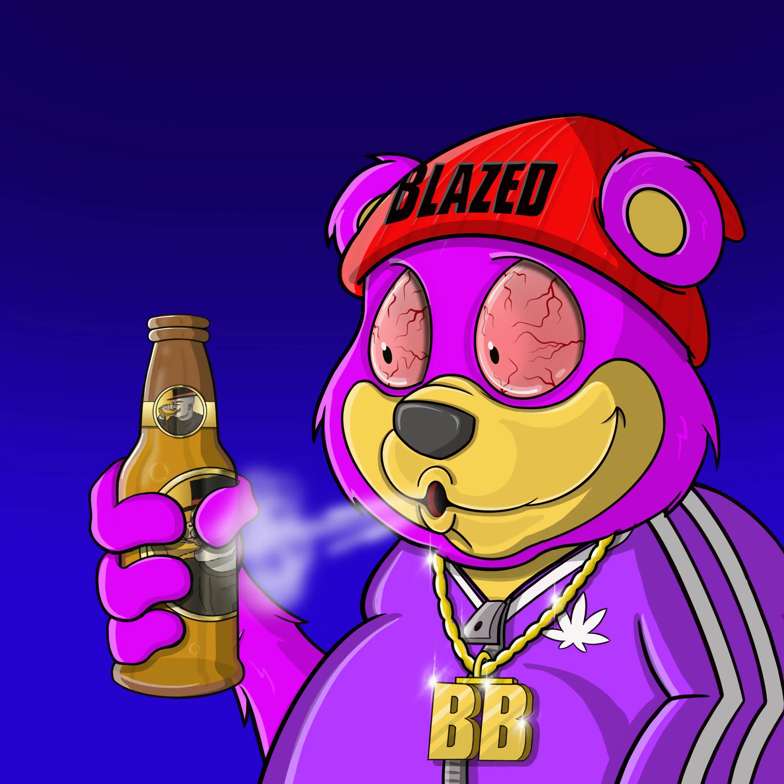 Burnin Bears #291 NFT on Algorand