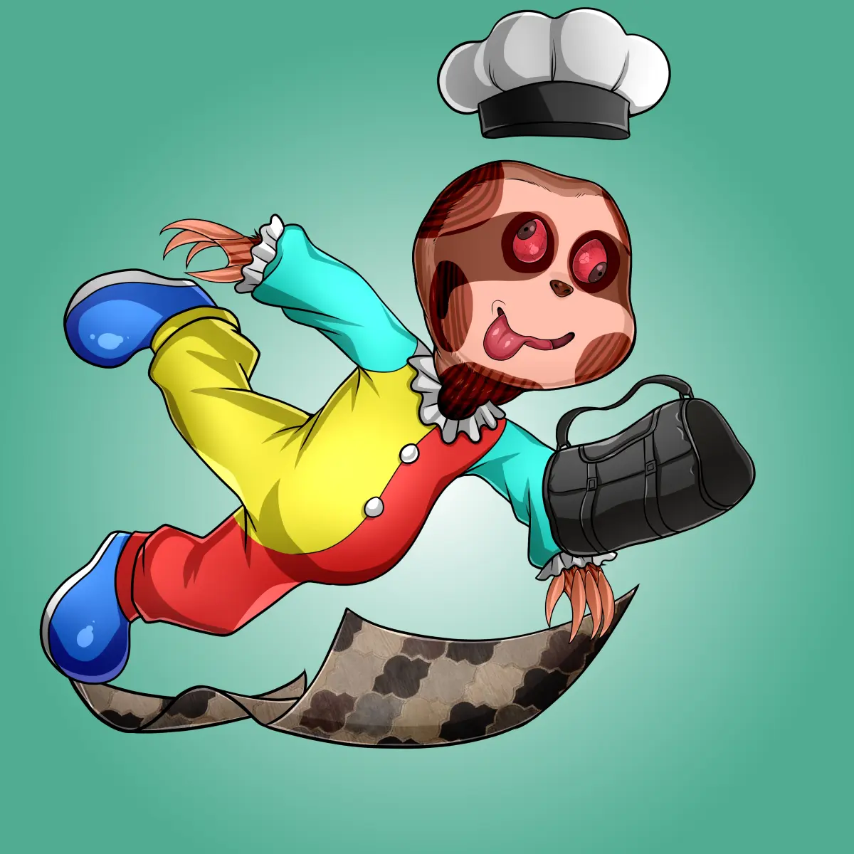 Rug Friends  #4128 NFT on Algorand