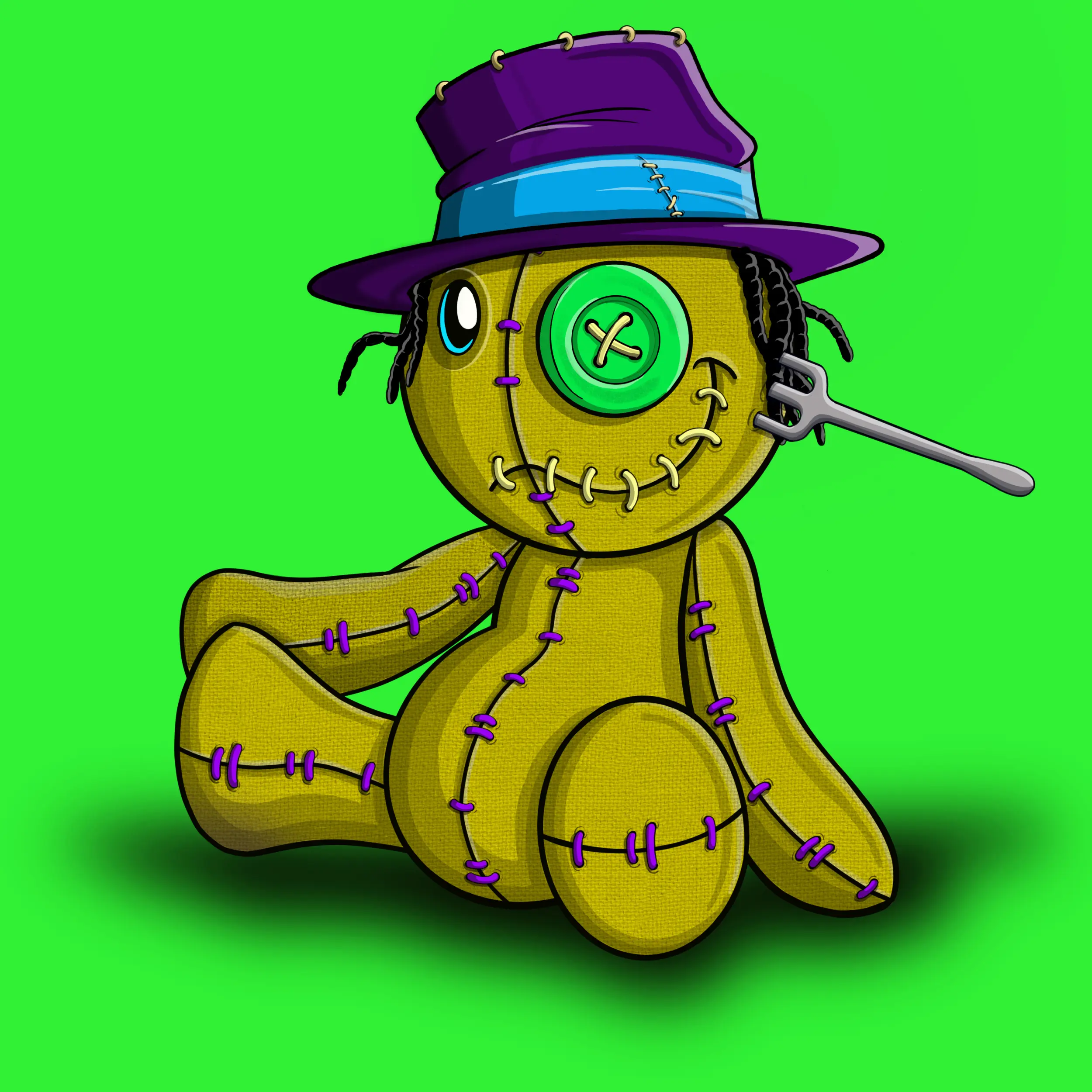 Trippy Stitch #1142 NFT on Algorand