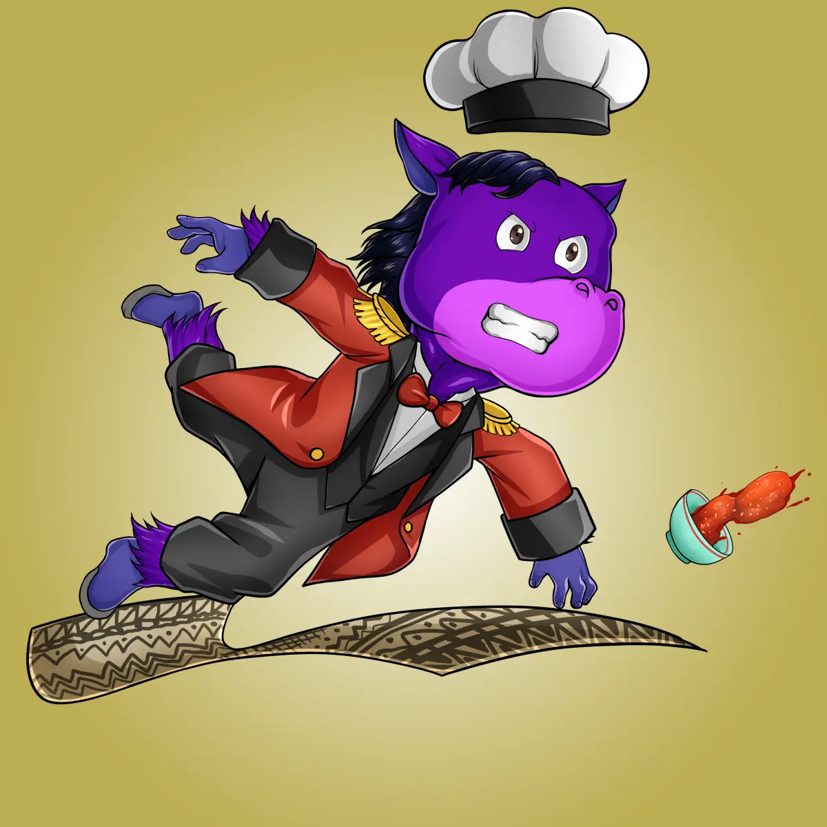 Rug Friends  #3884 NFT on Algorand