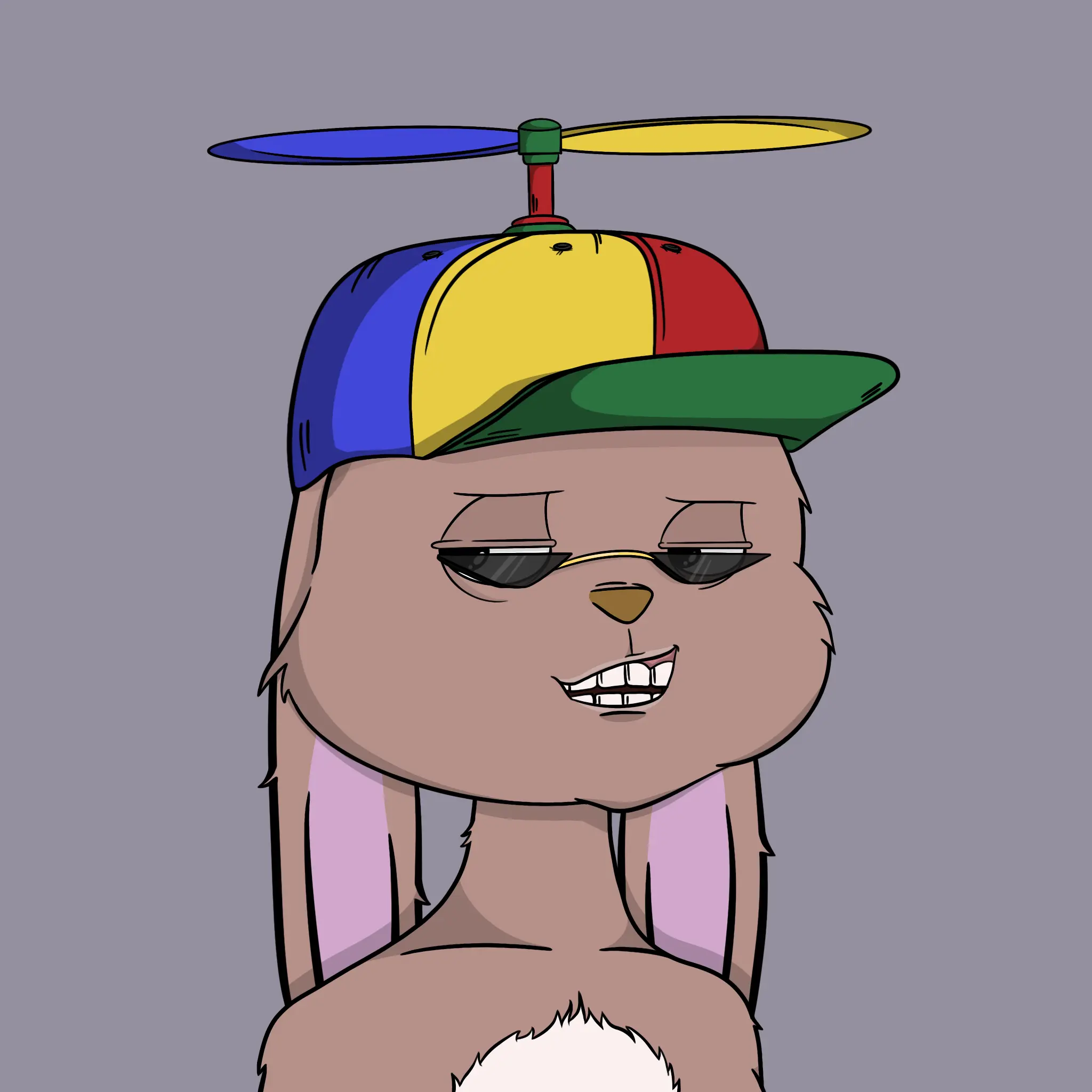 Bad Bunny Society #1163 NFT on Algorand