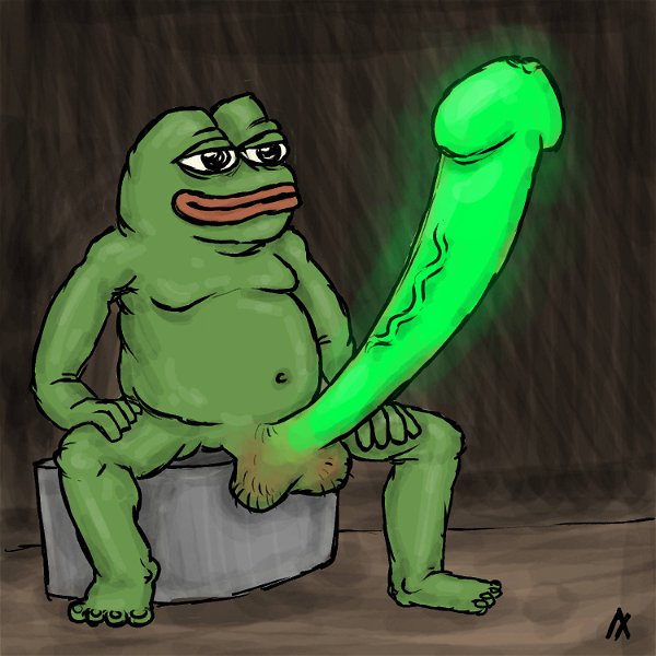An image of Green Dick Pepe