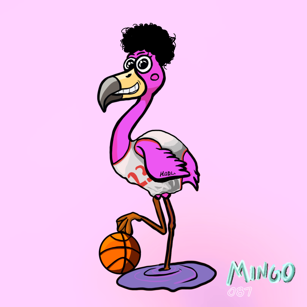 Mingo 087 - R NFT on Algorand