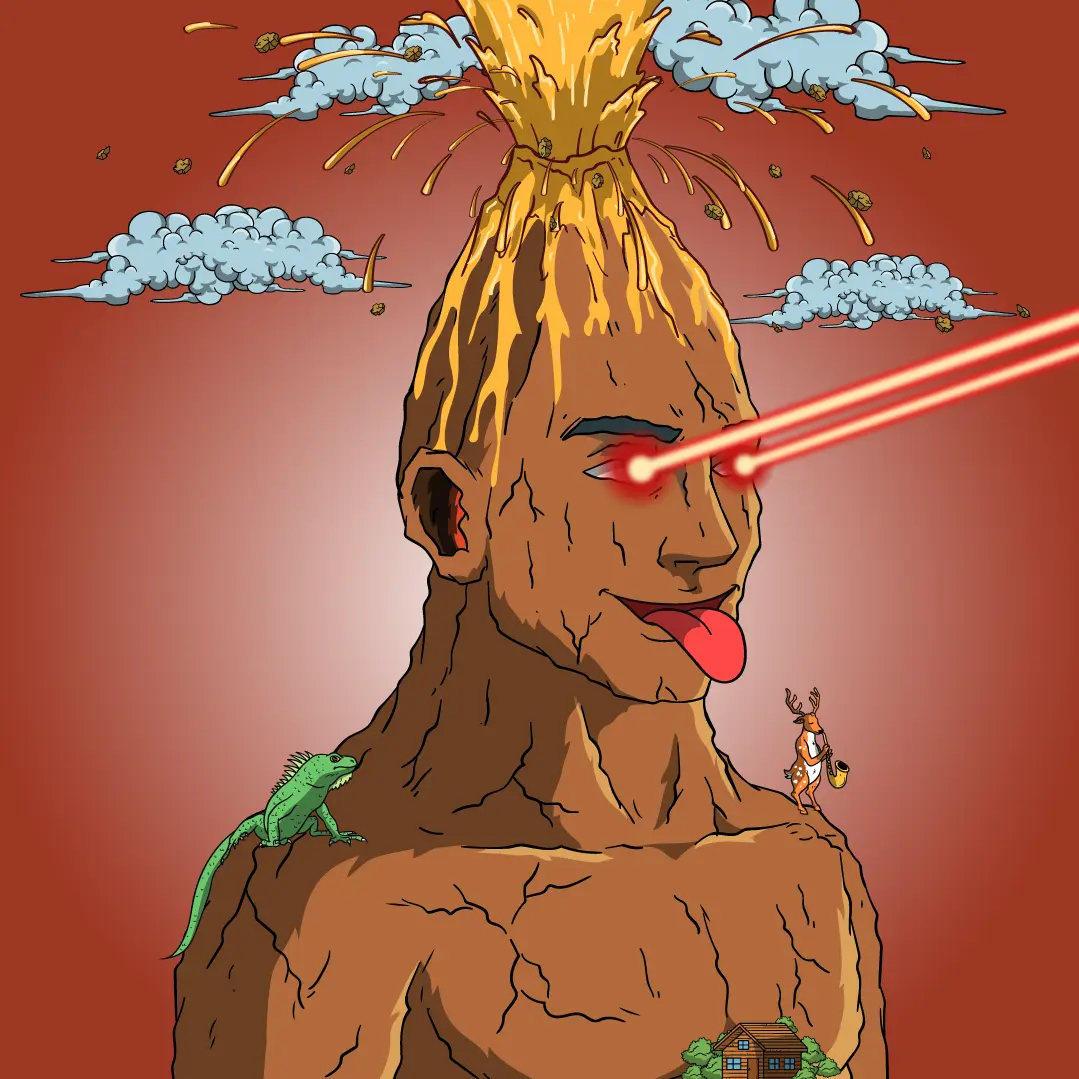 Volcano Boyz #1390 NFT on Algorand