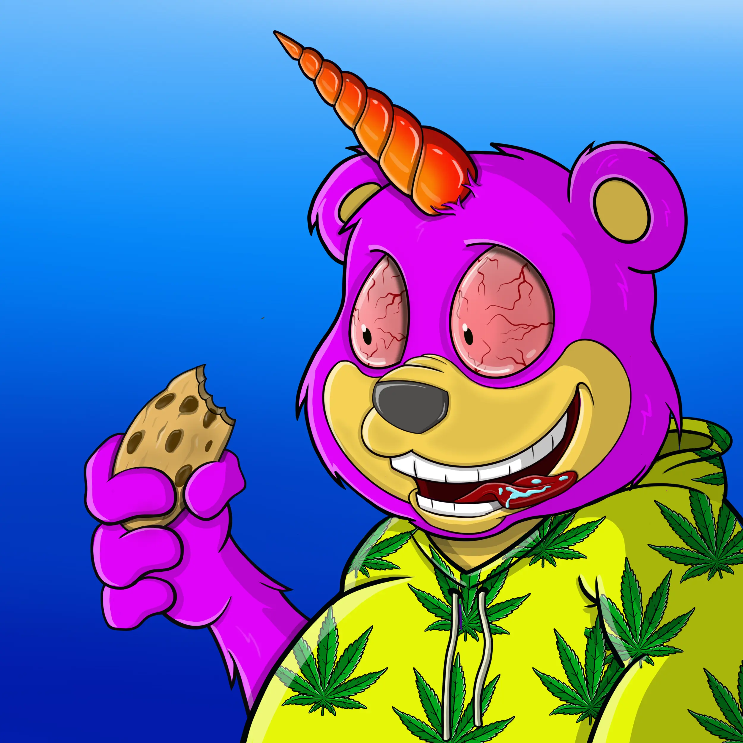 Burnin Bears #1755 NFT on Algorand