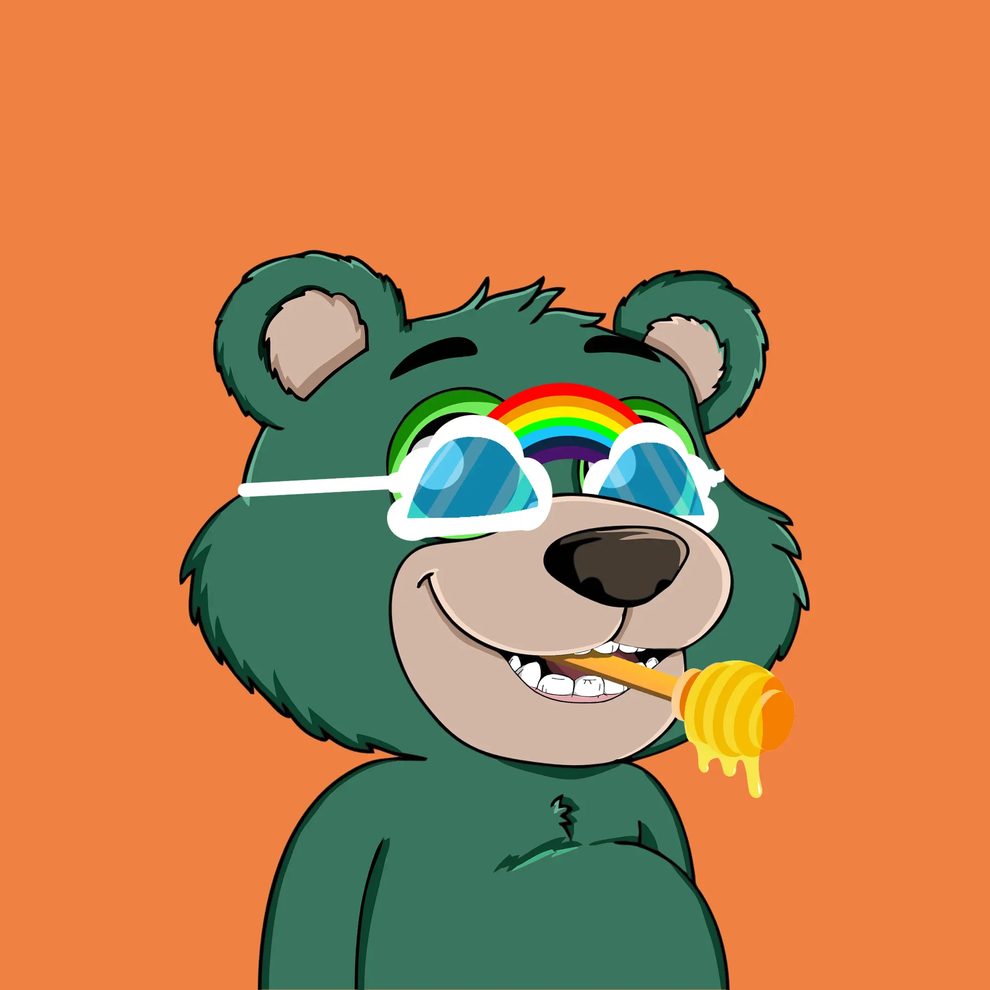 Gluttonous Bears #272 NFT on Algorand