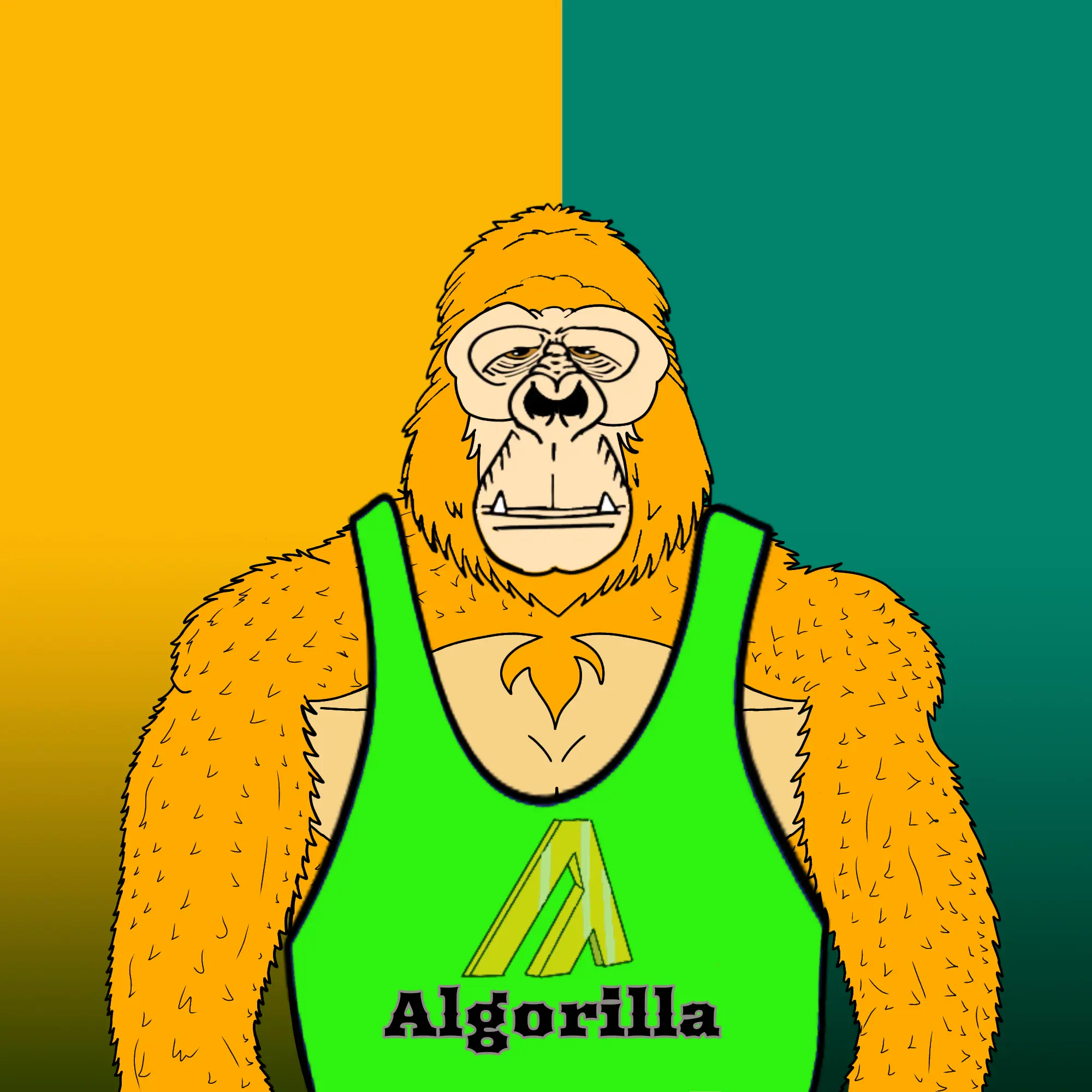 AL GORILLA #82 NFT on Algorand