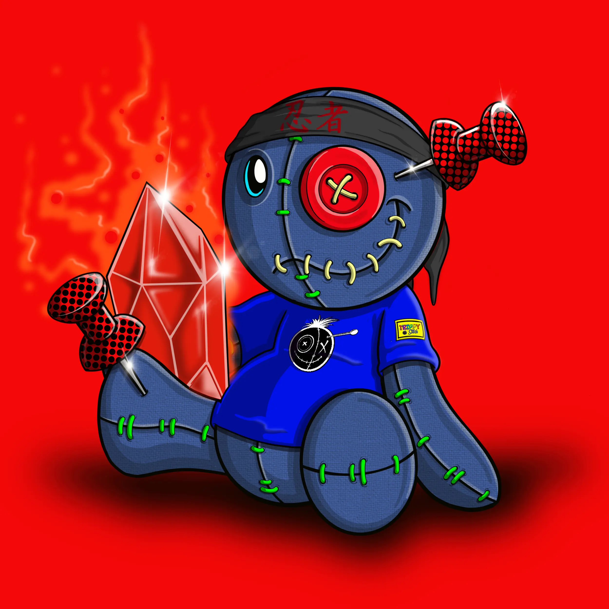 Trippy Stitch #548 NFT on Algorand