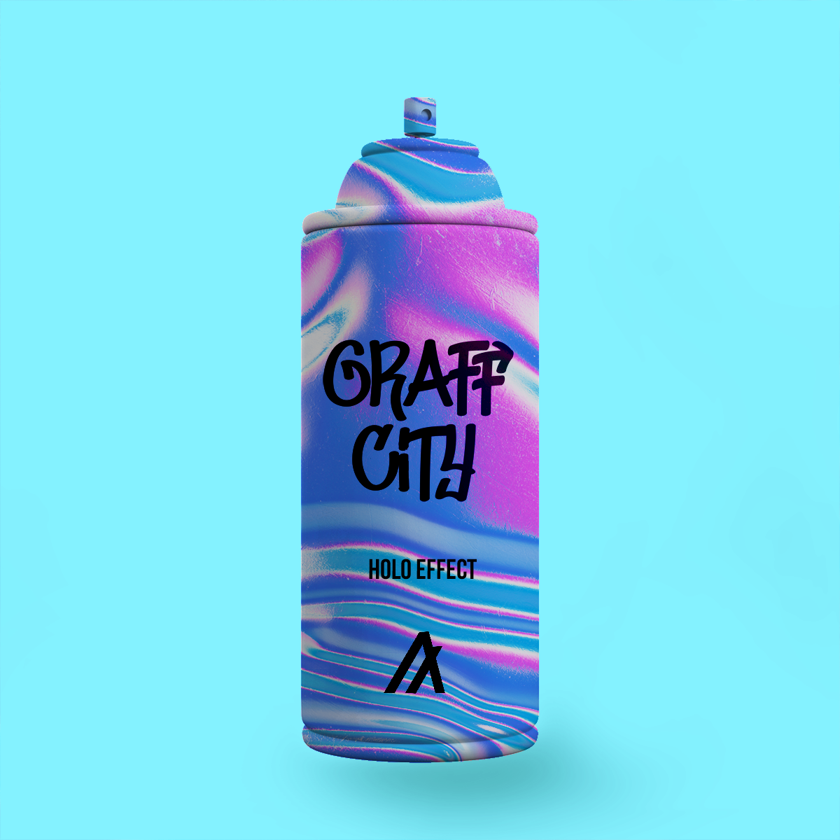 Graffcity Spray Holo Effect NFT on Algorand