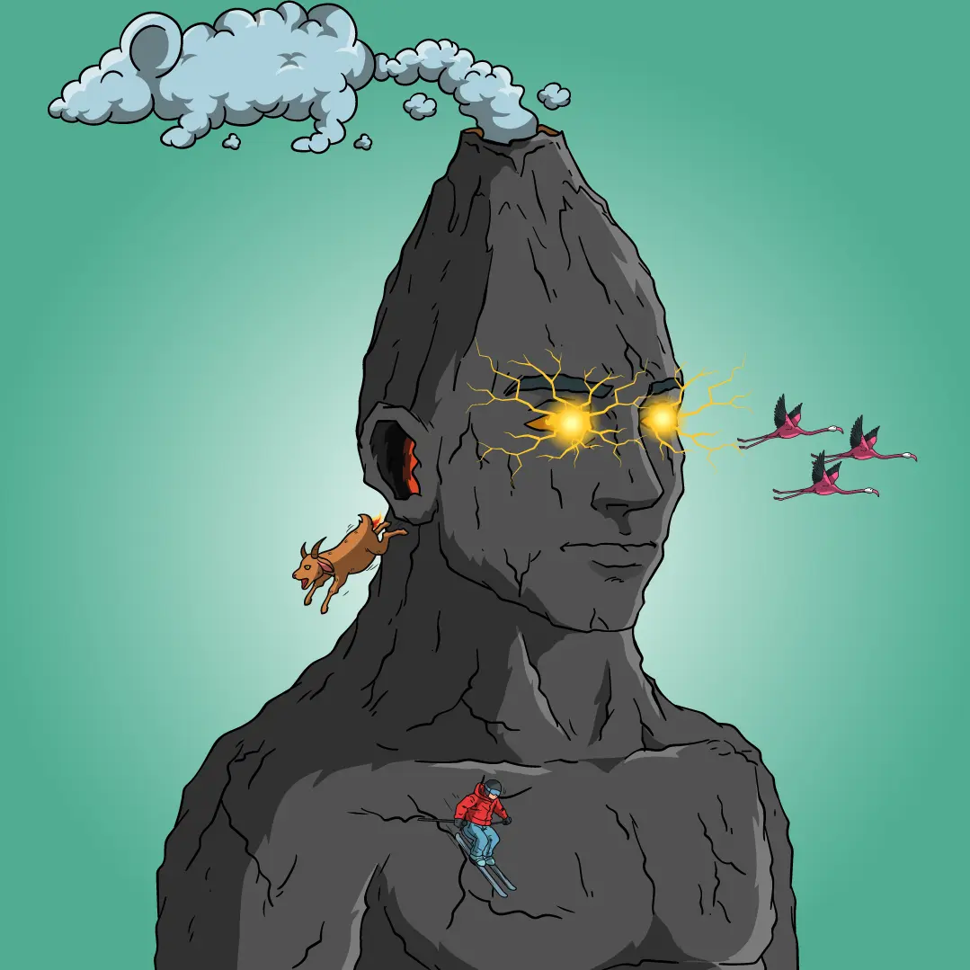 Volcano Boyz #569 NFT on Algorand