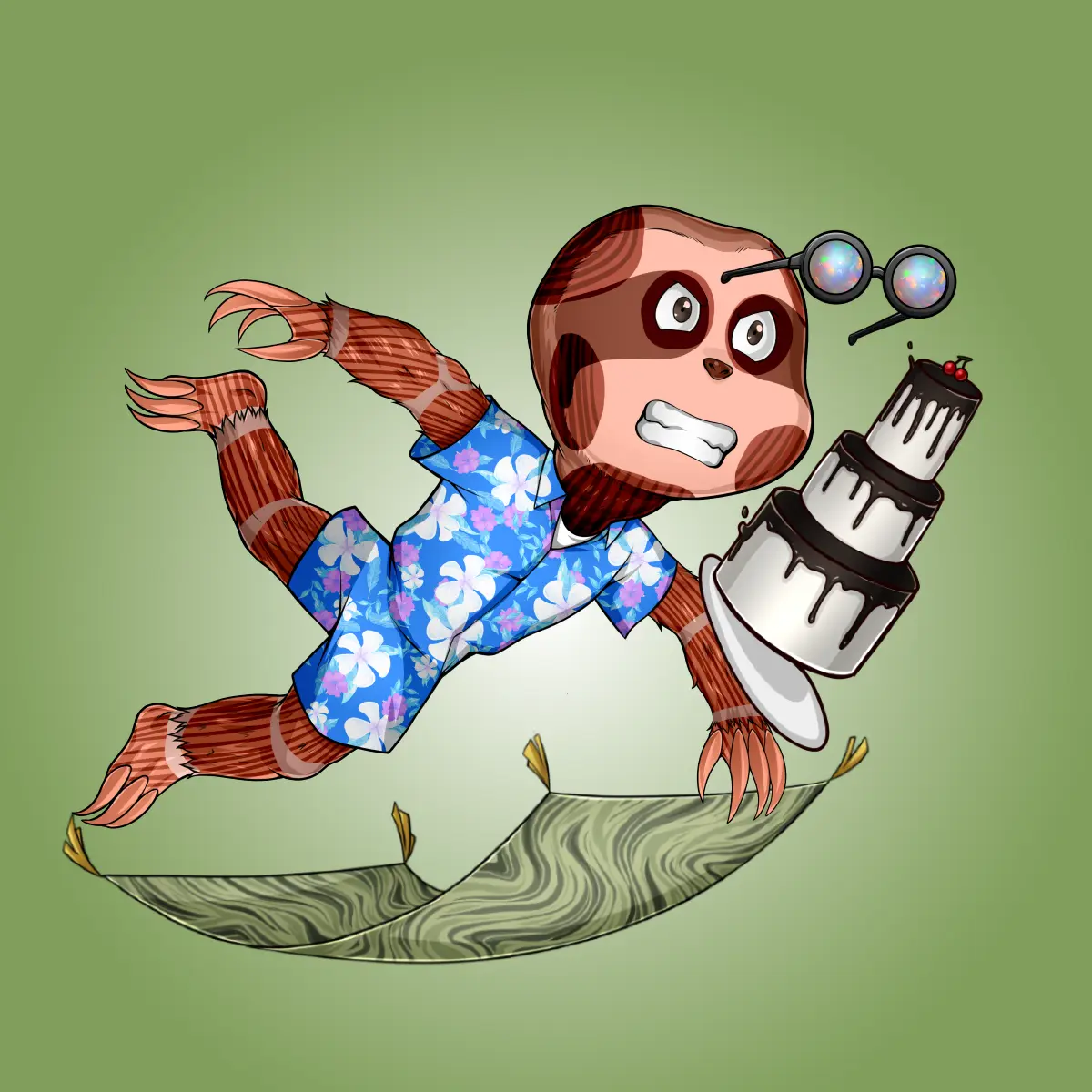 Rug Friends  #1411 NFT on Algorand