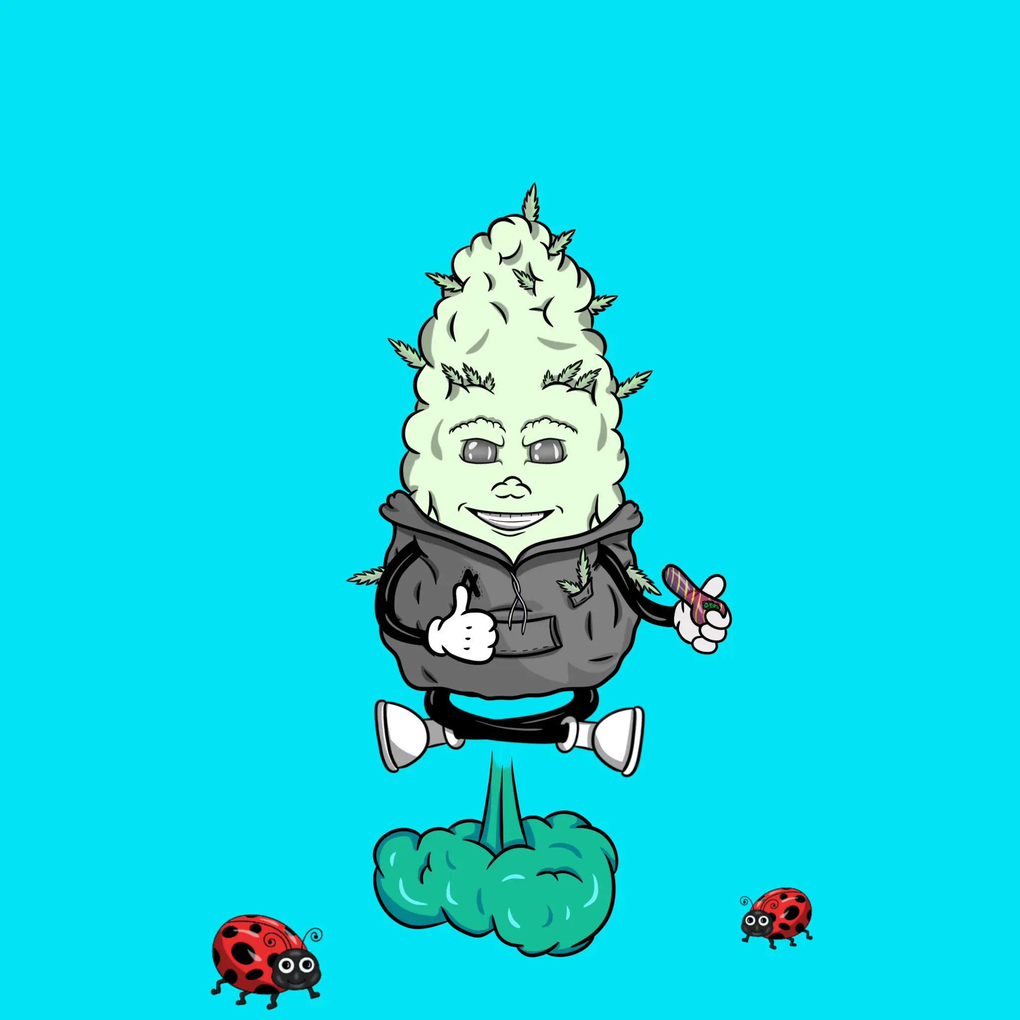 Blazing Budz #139 NFT on Algorand