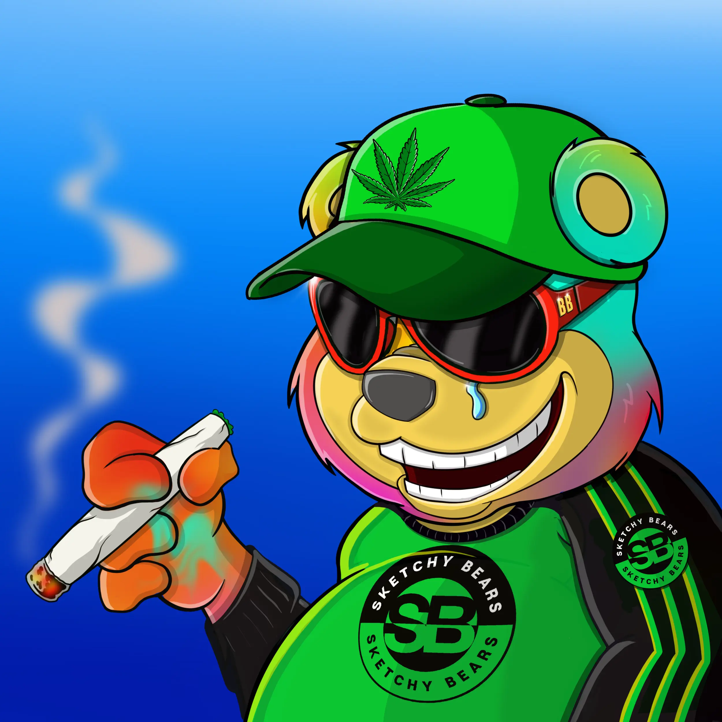 Burnin Bears #157 NFT on Algorand