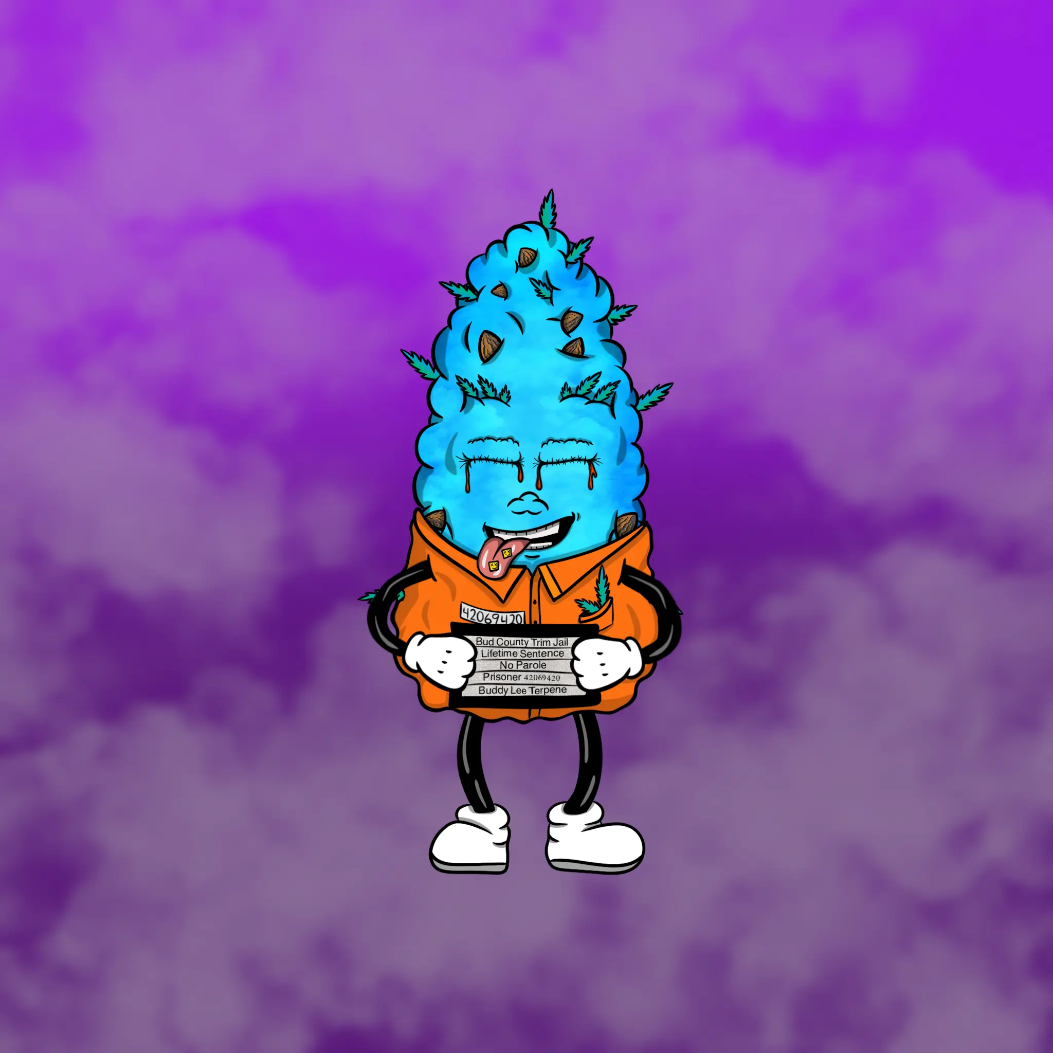 Blazing Budz #300 NFT on Algorand