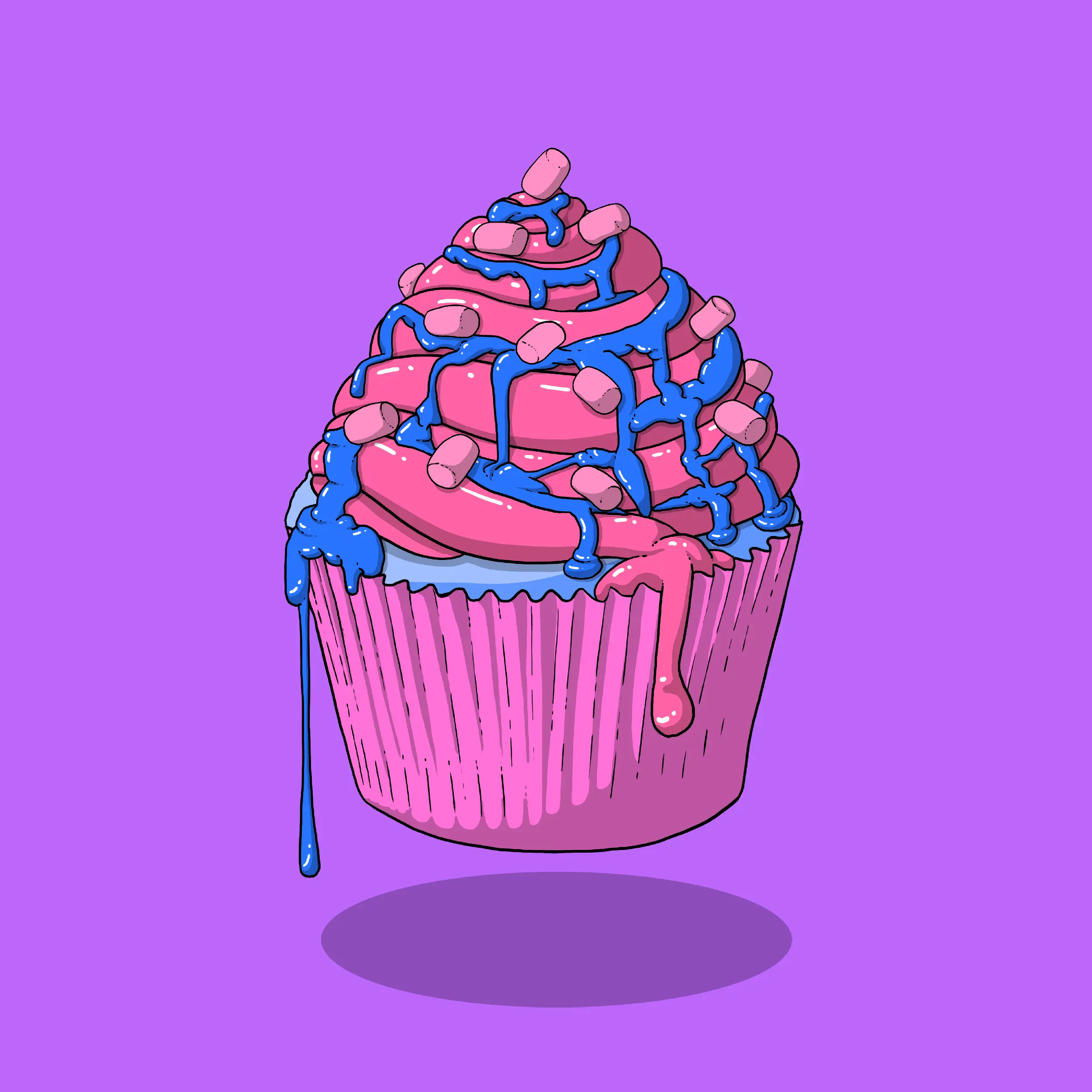 Cupcakes #48 NFT on Algorand