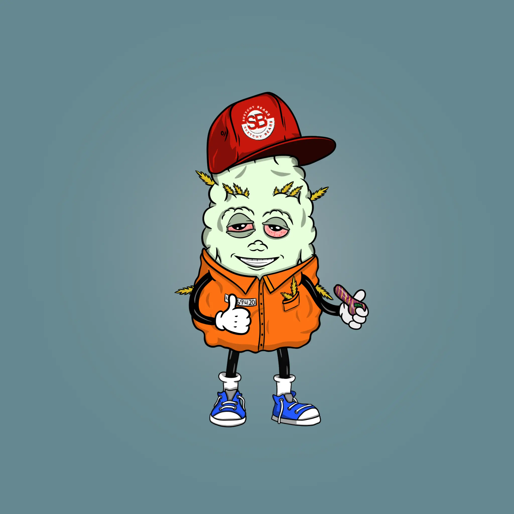 Blazing Budz #284 NFT on Algorand