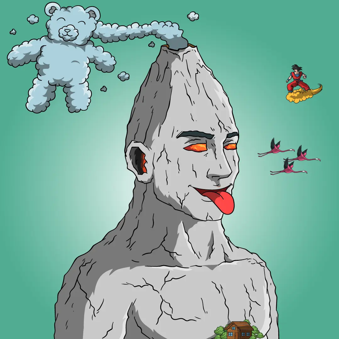 Volcano Boyz #670 NFT on Algorand