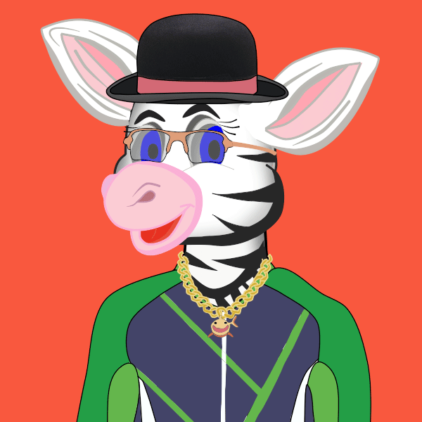 zebra #1 NFT on Algorand