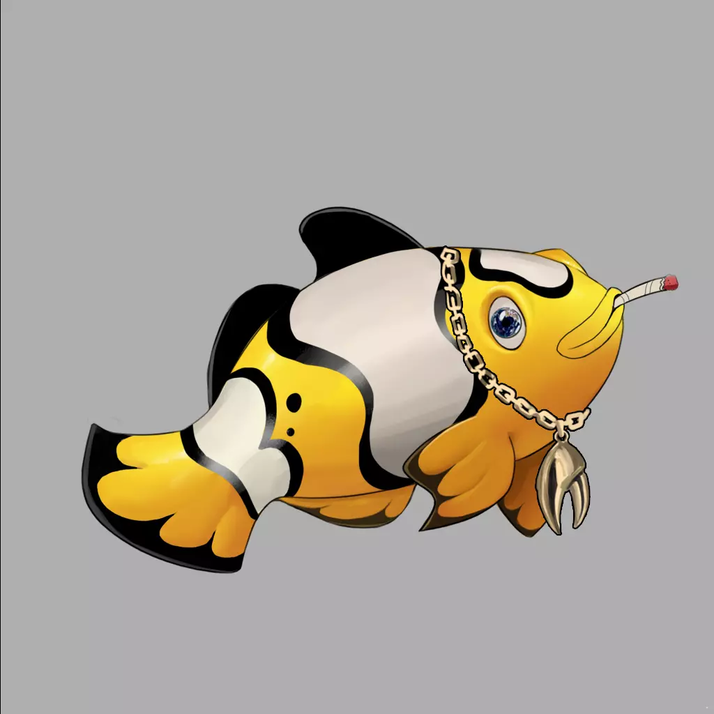 Clown Fish #192 NFT on Algorand