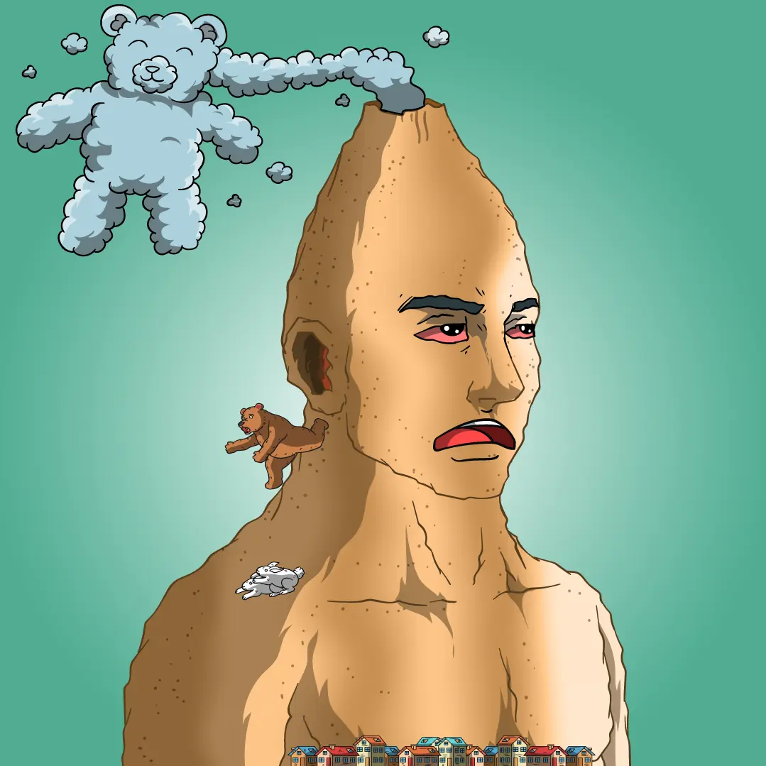 Volcano Boyz #1358 NFT on Algorand