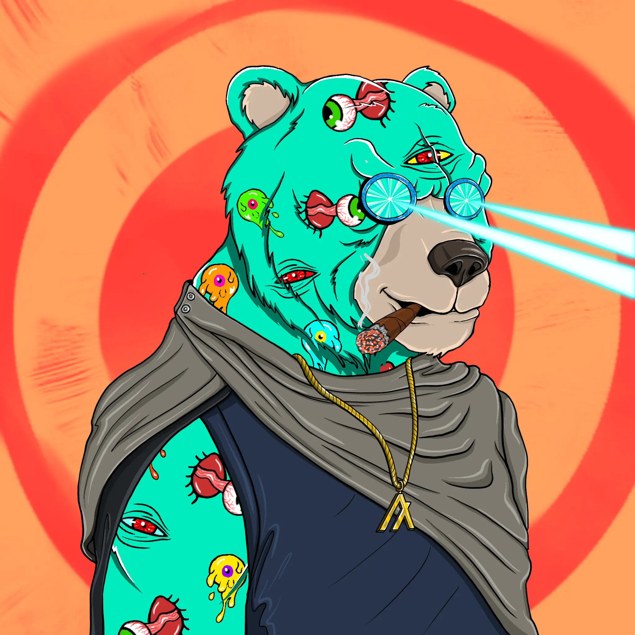 Mad Bears #445 NFT on Algorand