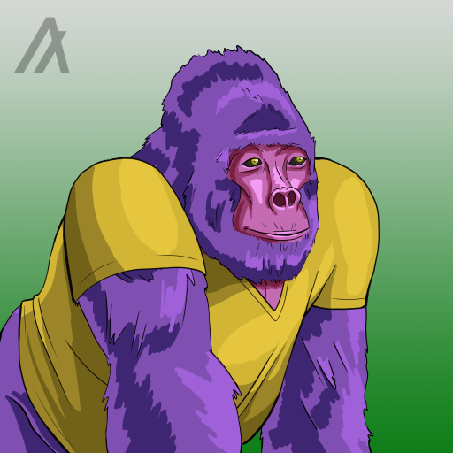 AlgorillaArmy#184 NFT on Algorand