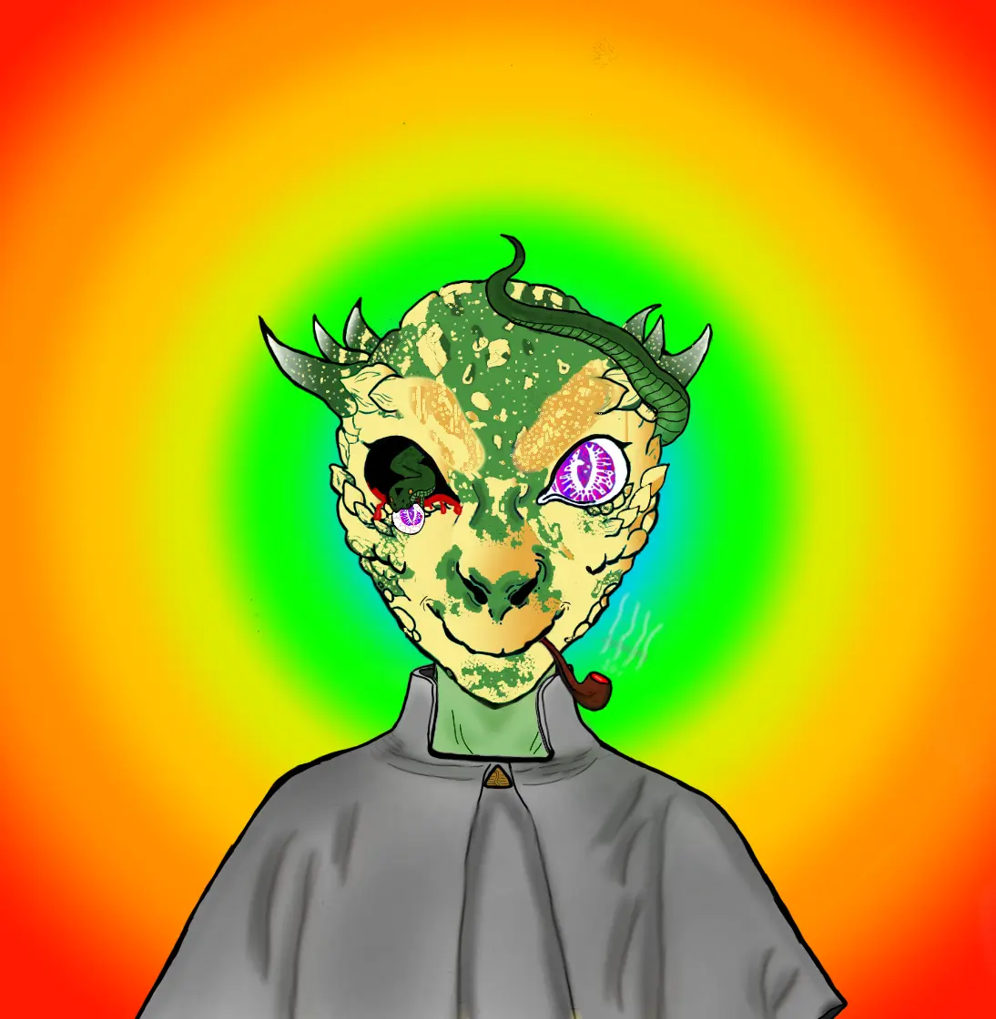 The Draconian Council  #1218 NFT on Algorand