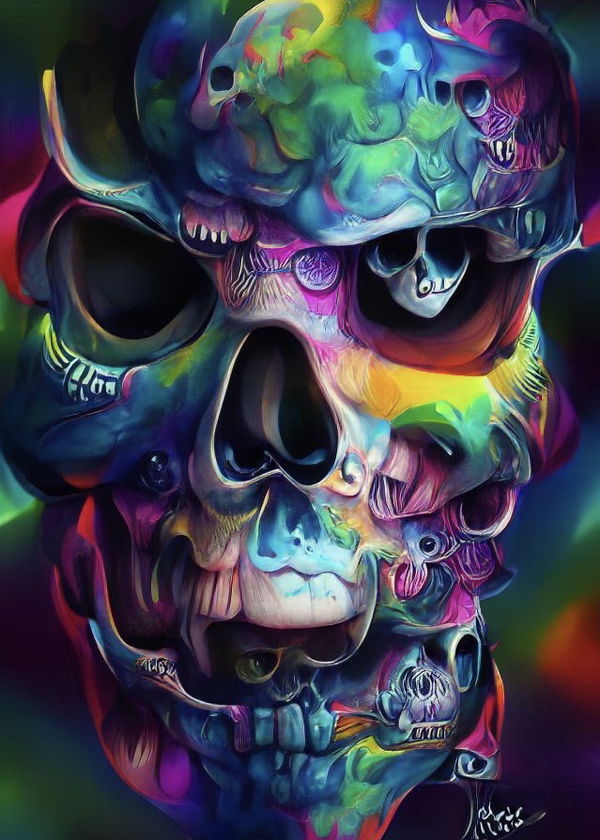 An image of Psycho Skulls  132