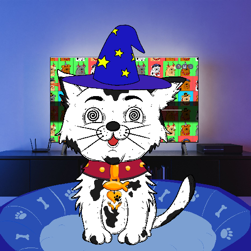 Happy Hoomens Cat#0257 NFT on Algorand