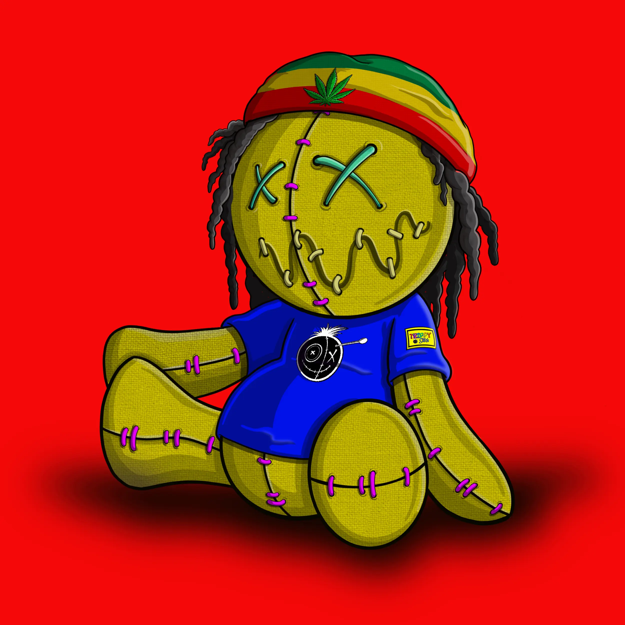 Trippy Stitch #441 NFT on Algorand