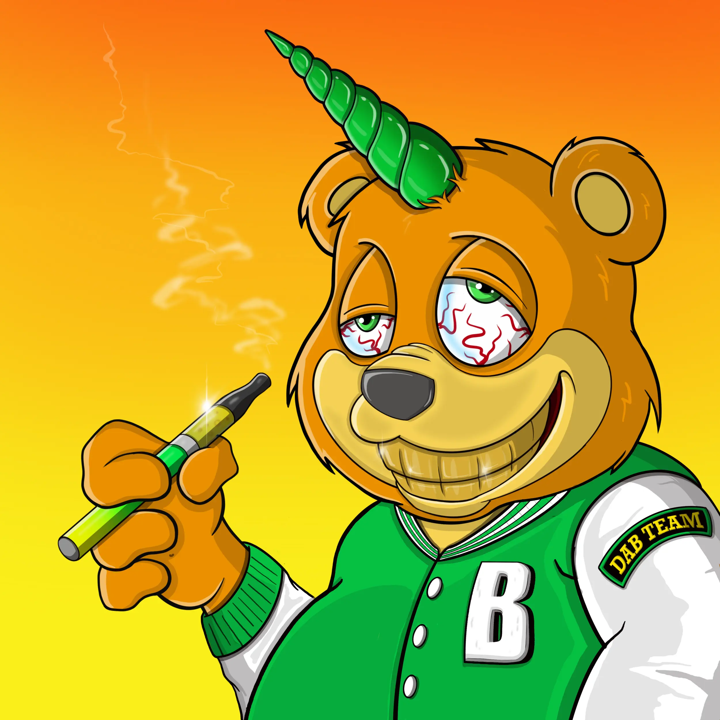 Burnin Bears #1939 NFT on Algorand