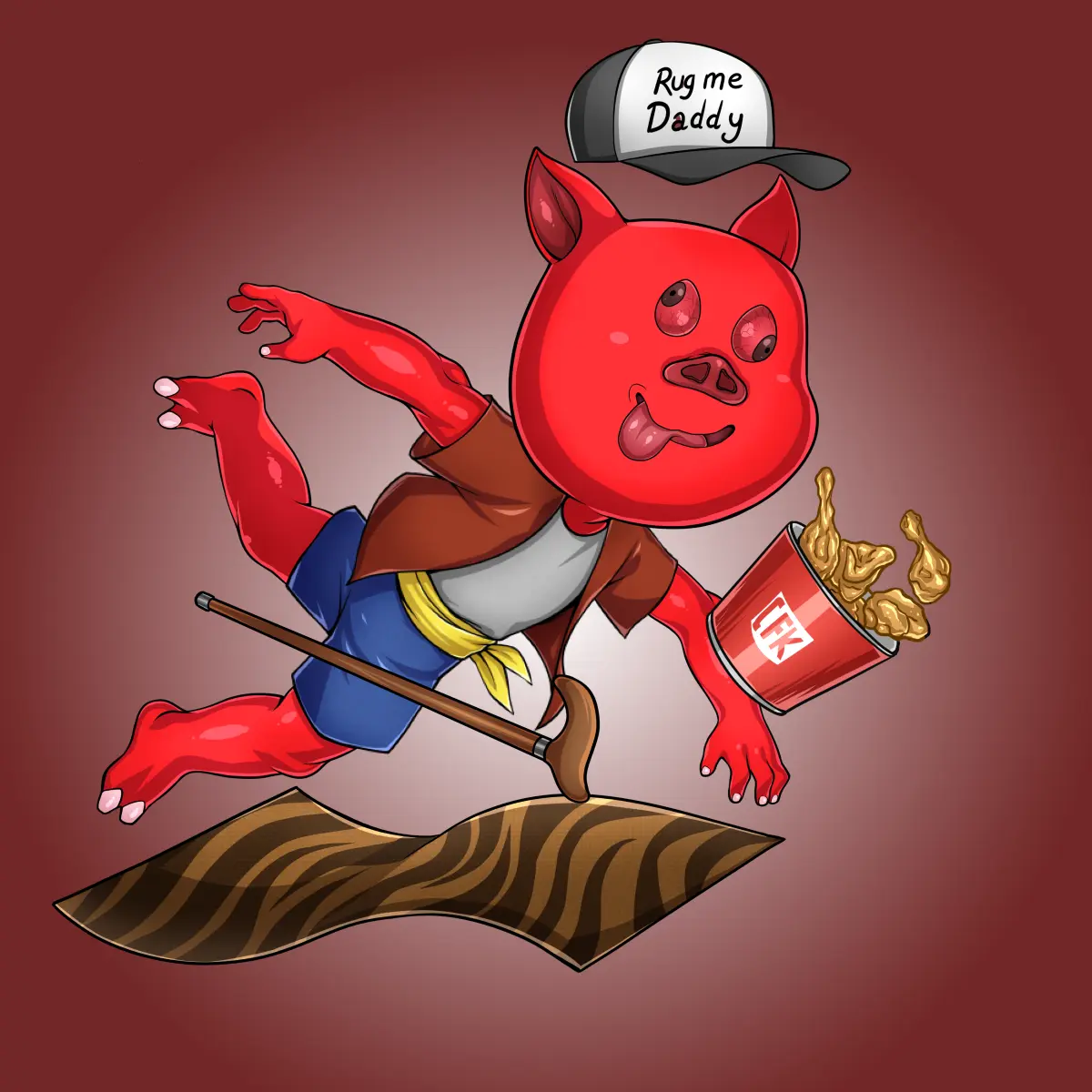 Rug Friends  #1849 NFT on Algorand