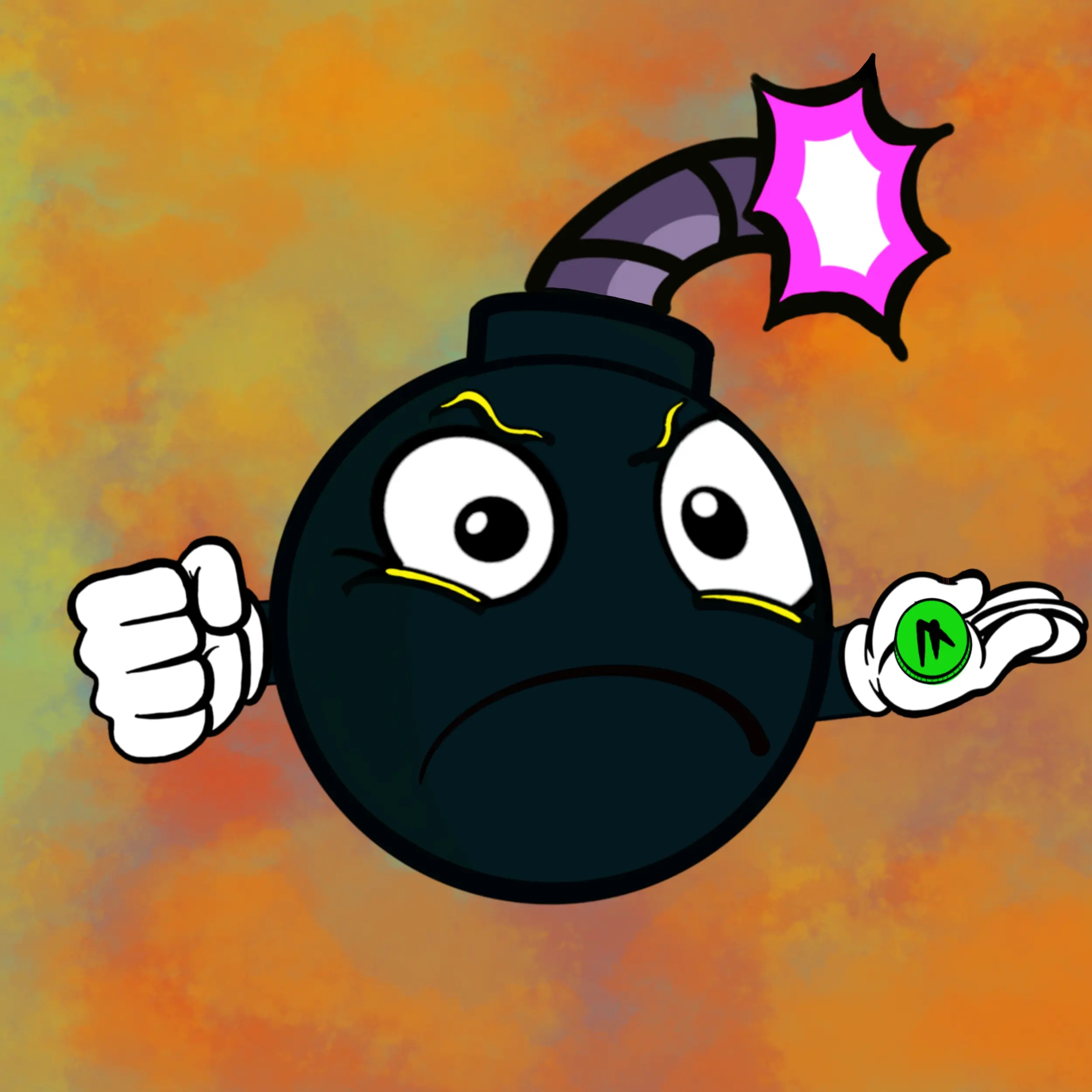 Crypto Bomber Krew #555 NFT on Algorand