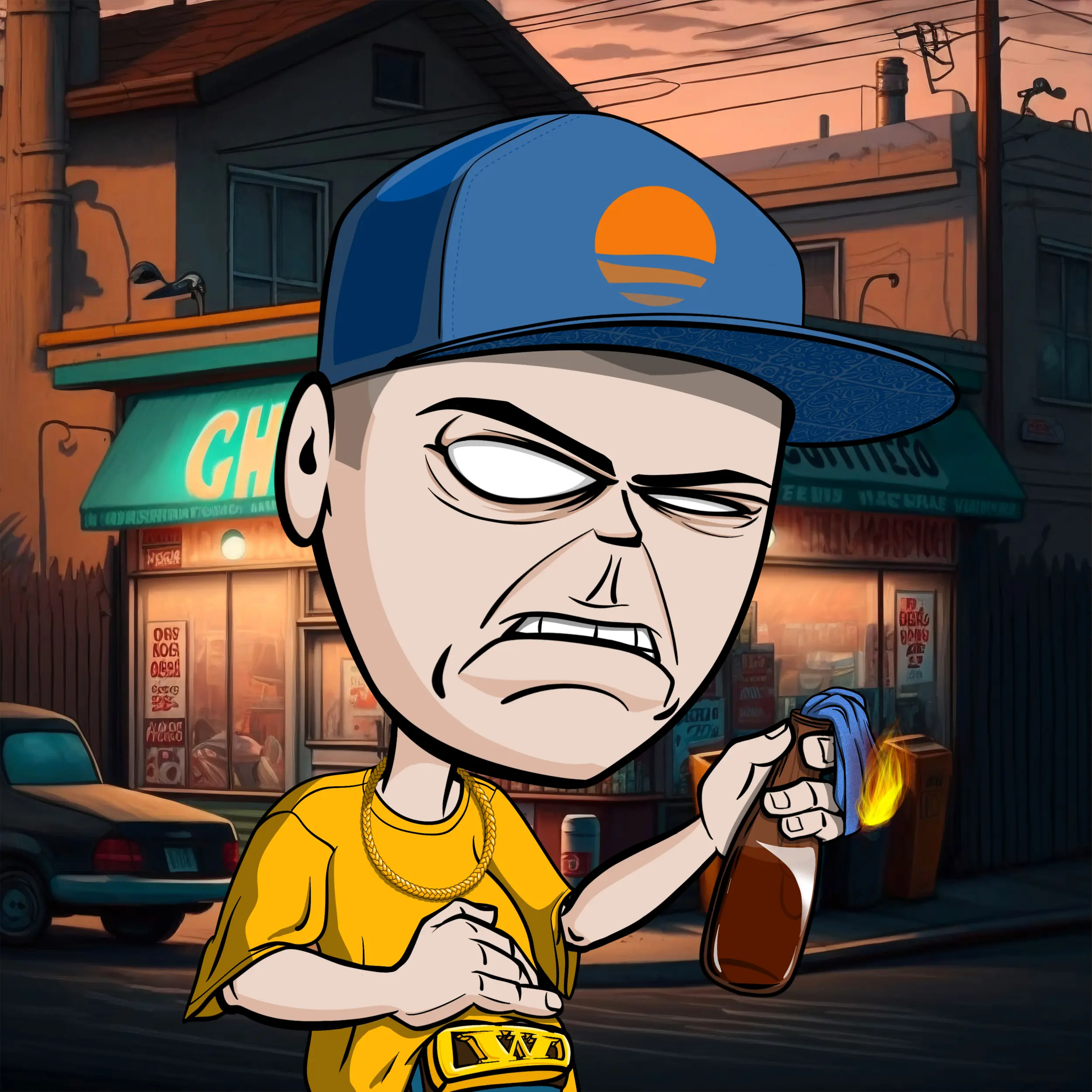 CoolCockGangs #874 NFT on Algorand