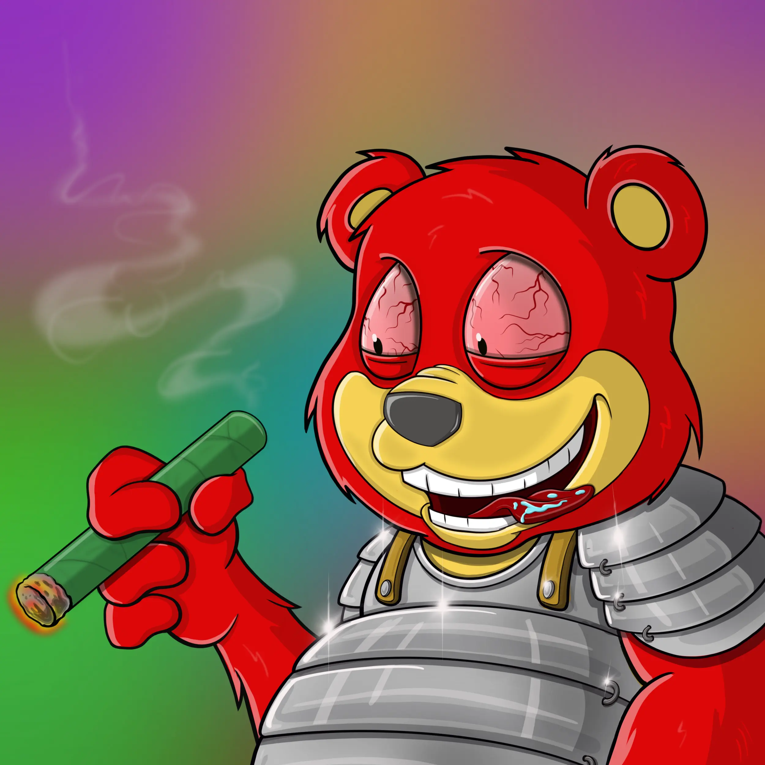 Burnin Bears #819 NFT on Algorand