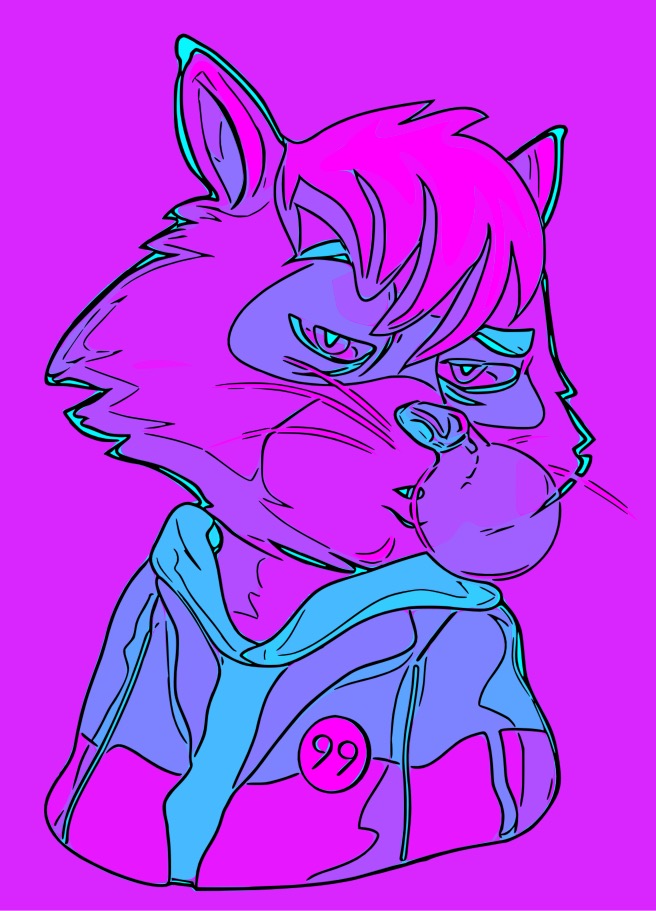 Funky Raccoon #002 NFT on Algorand