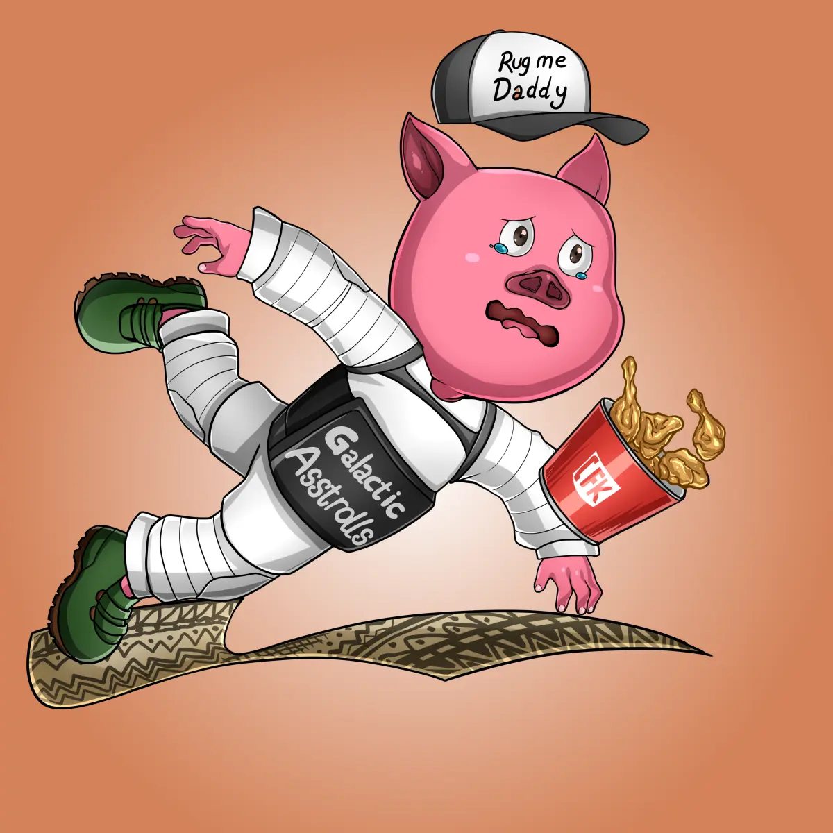 Rug Friends  #5525 NFT on Algorand