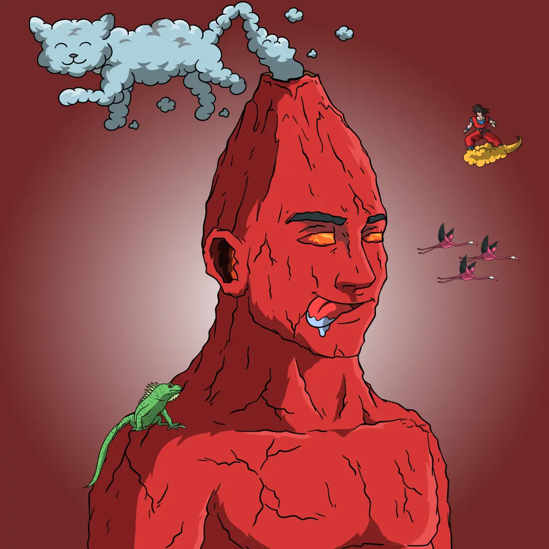 Volcano Boyz #853 NFT on Algorand