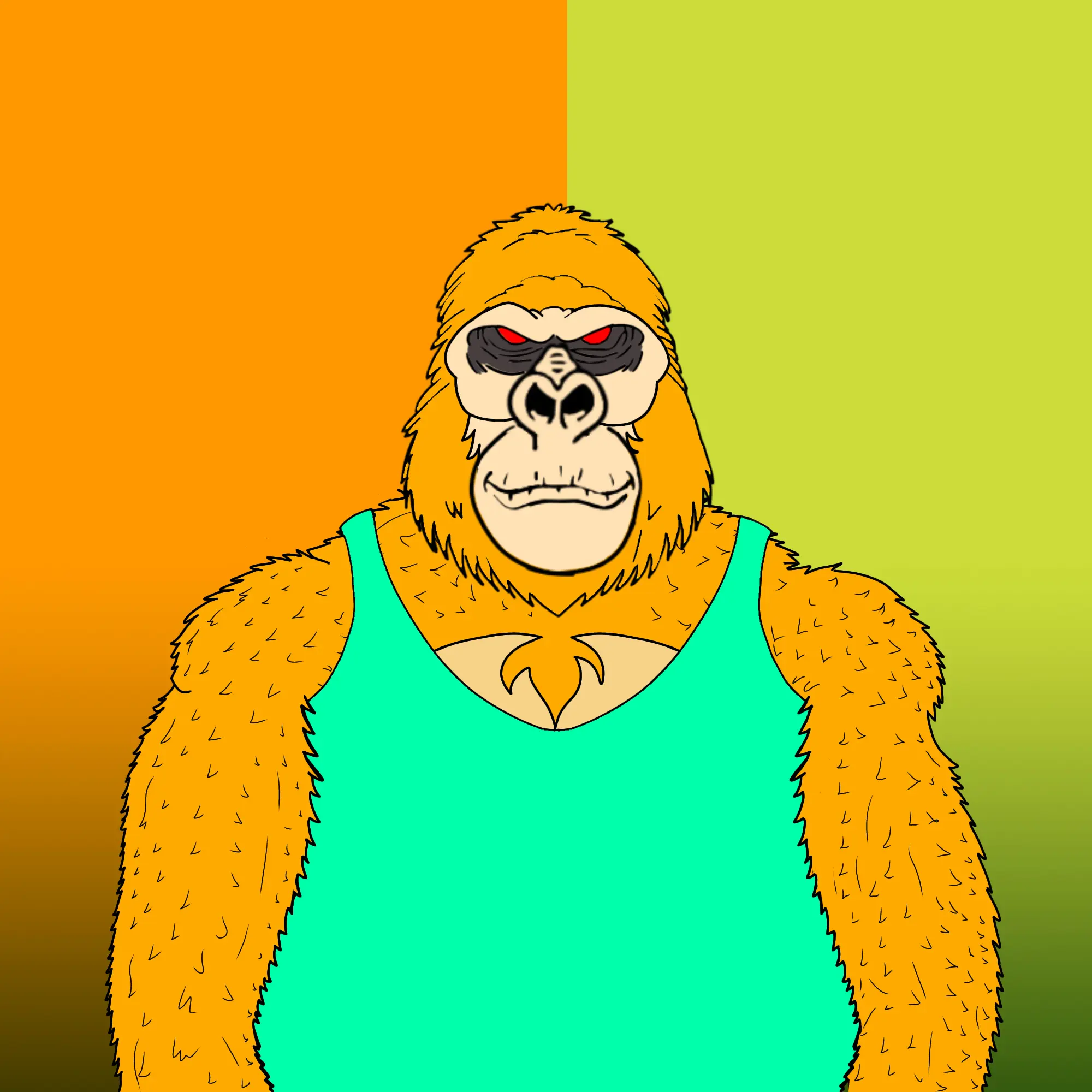 AL GORILLA #21 NFT on Algorand