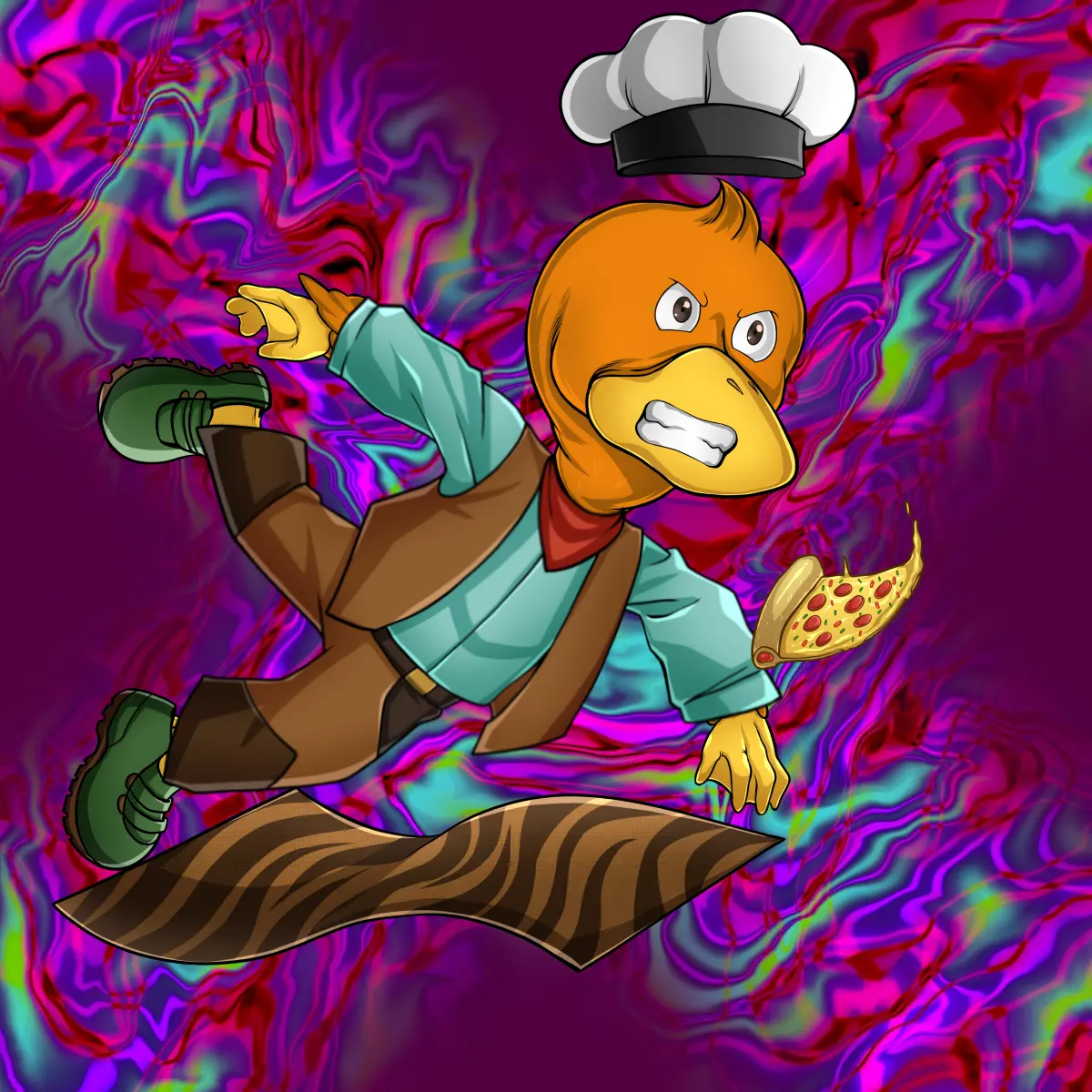 Rug Friends  #708 NFT on Algorand