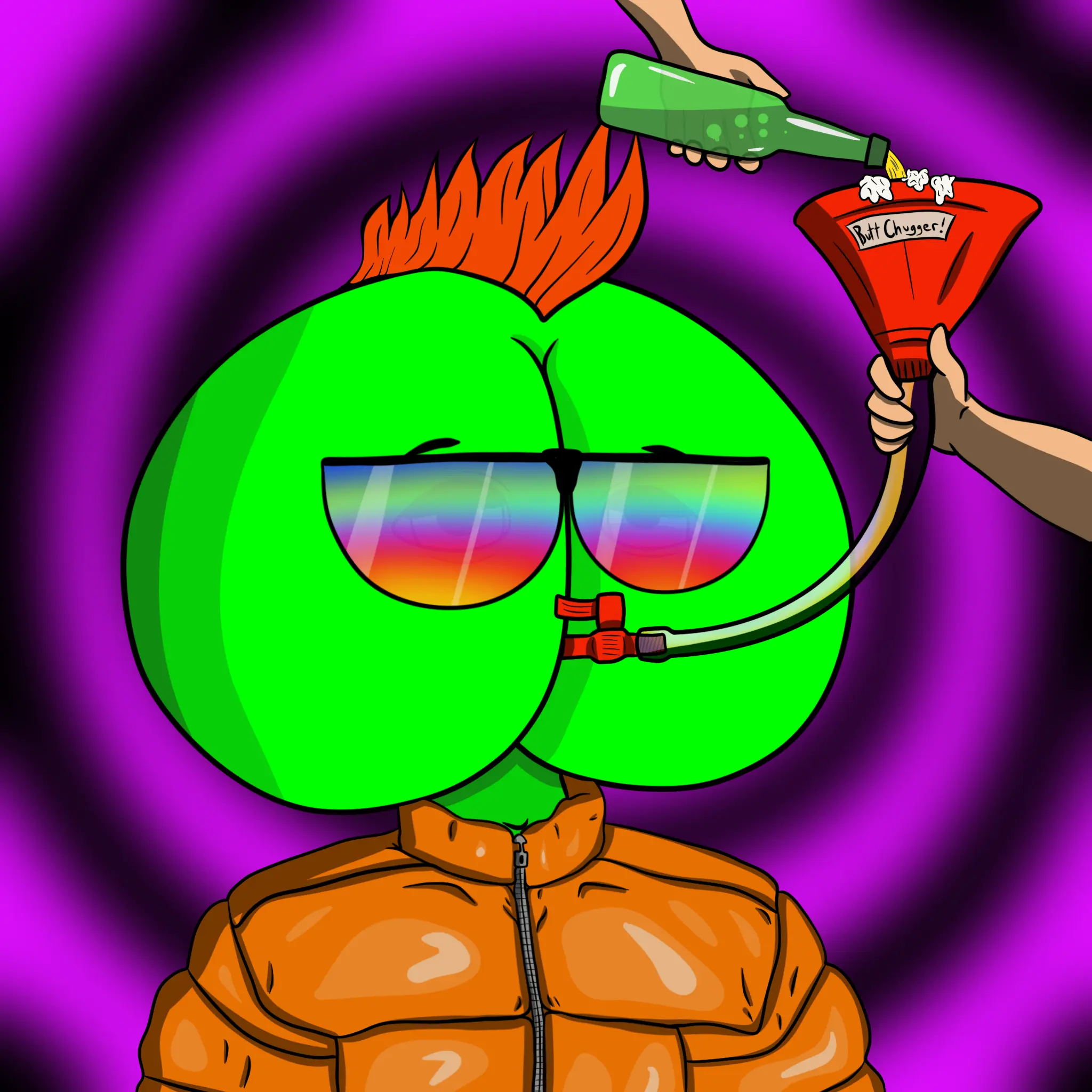 ButtHeads #554 NFT on Algorand