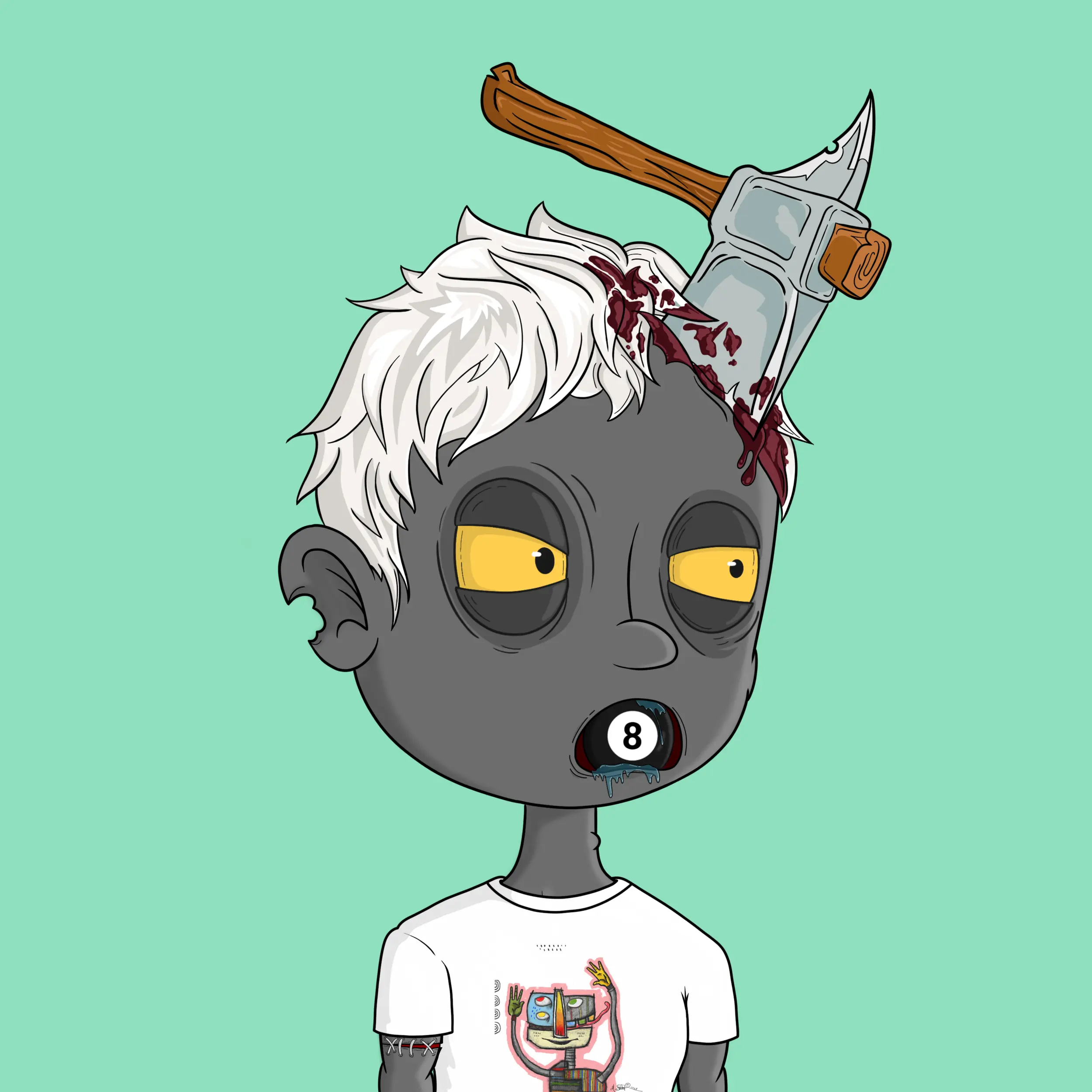 Afterlife Randos #1037 NFT on Algorand