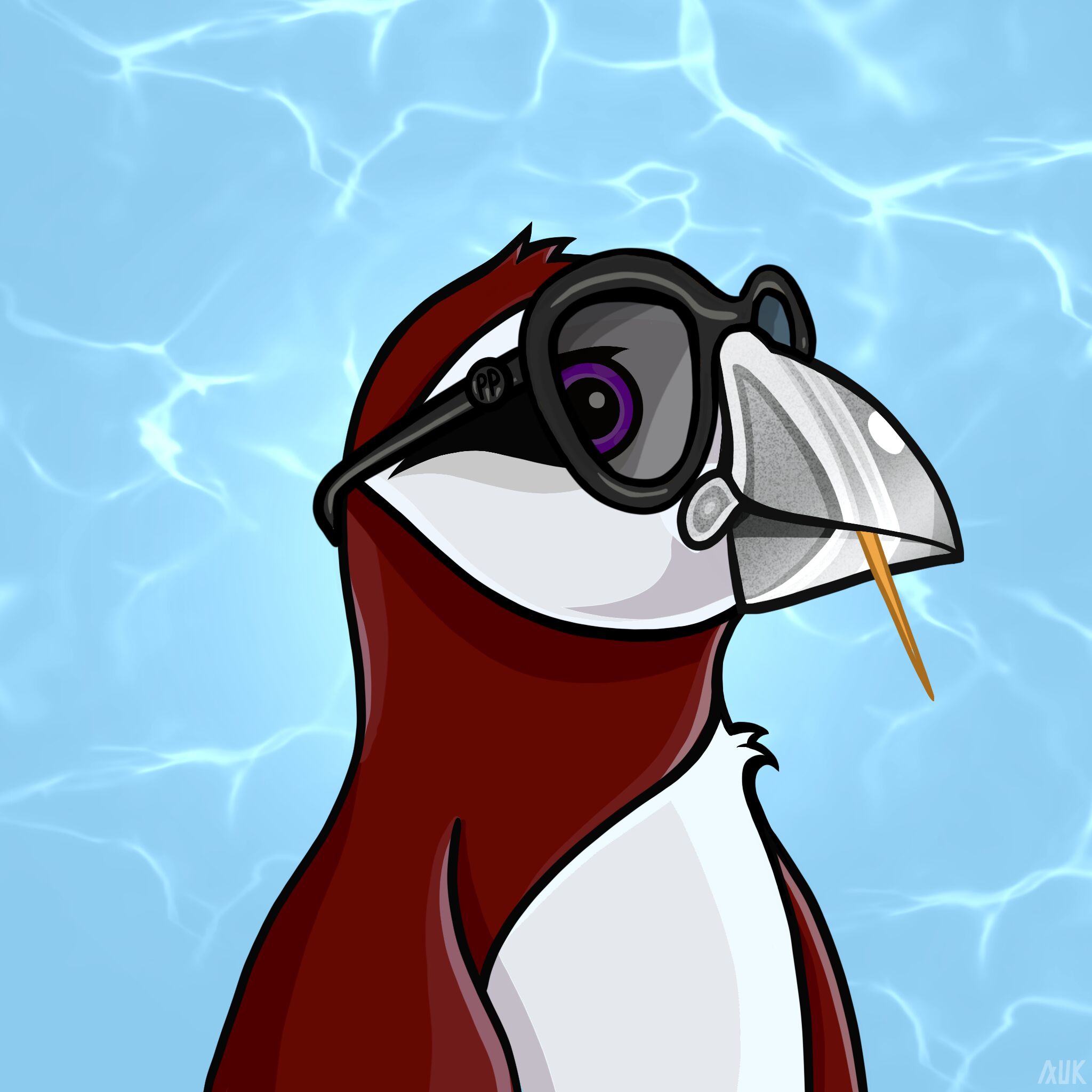 Poppin Puffins #2252 NFT on Algorand
