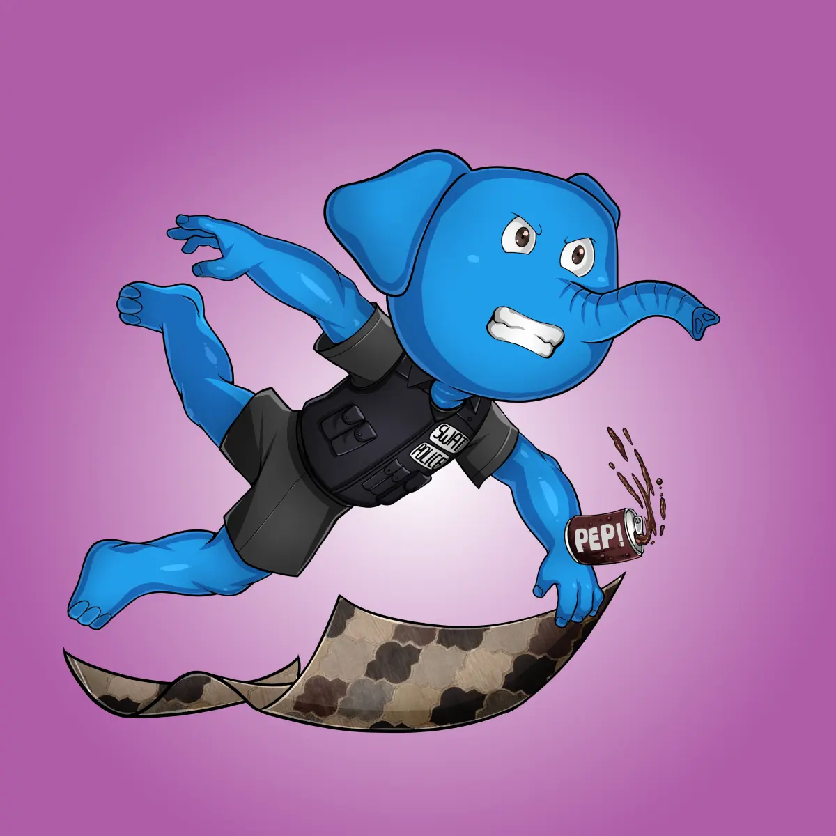 Rug Friends  #4619 NFT on Algorand