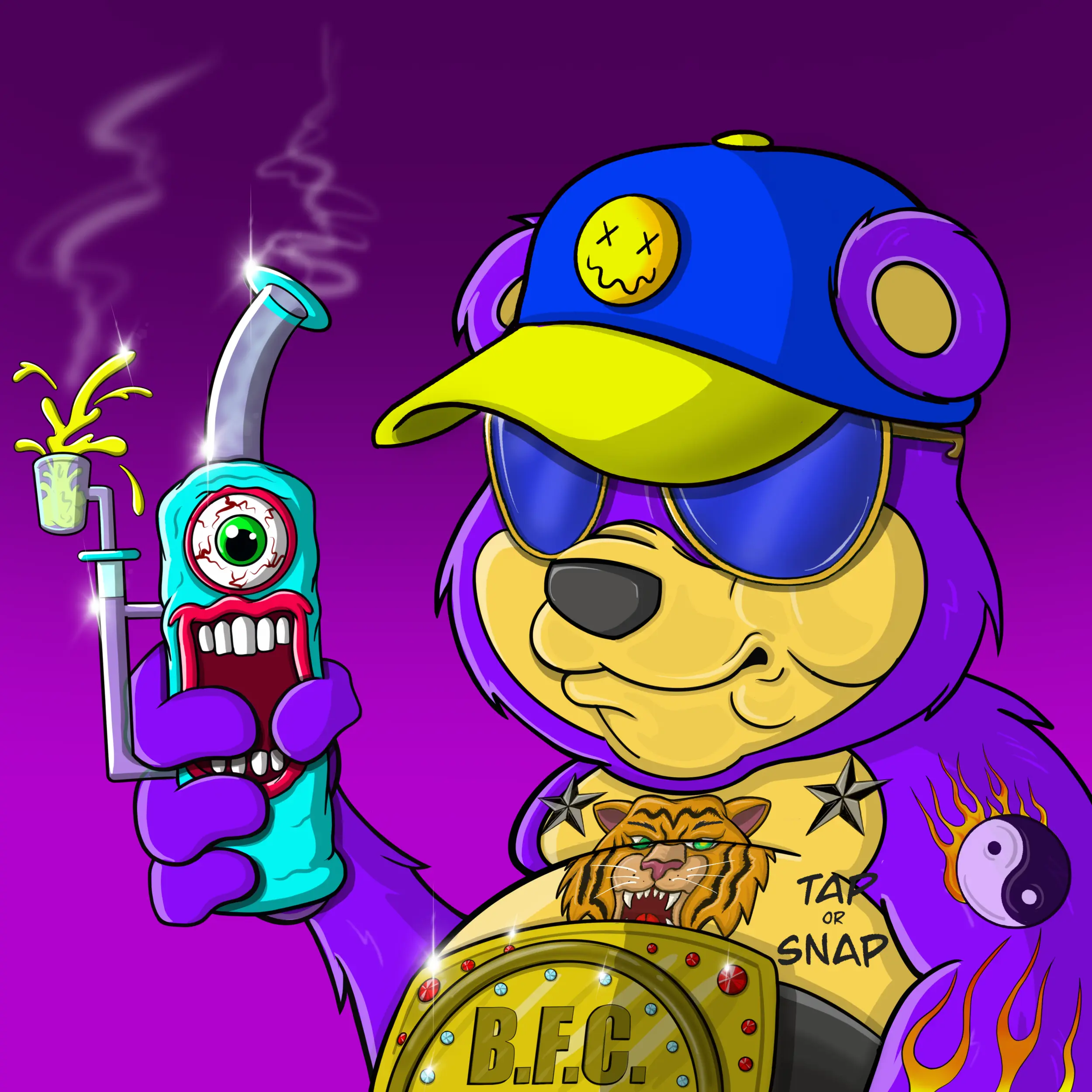 Burnin Bears #3295 NFT on Algorand