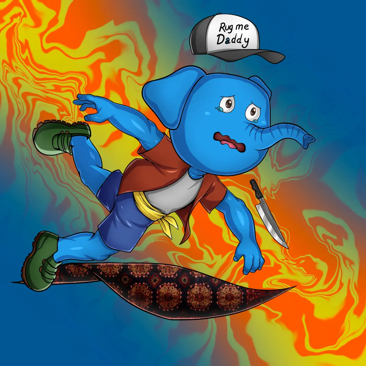 Rug Friends  #3589 NFT on Algorand