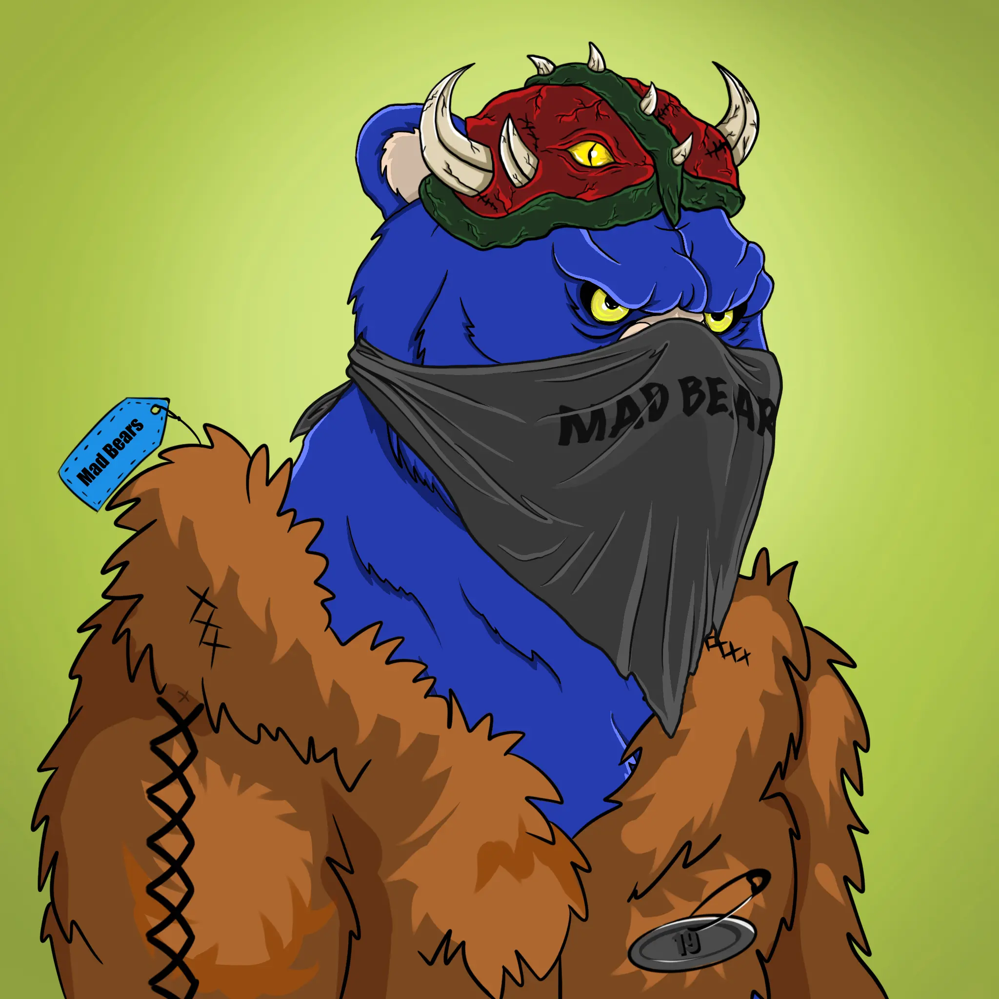 Mad Bears #2144 NFT on Algorand