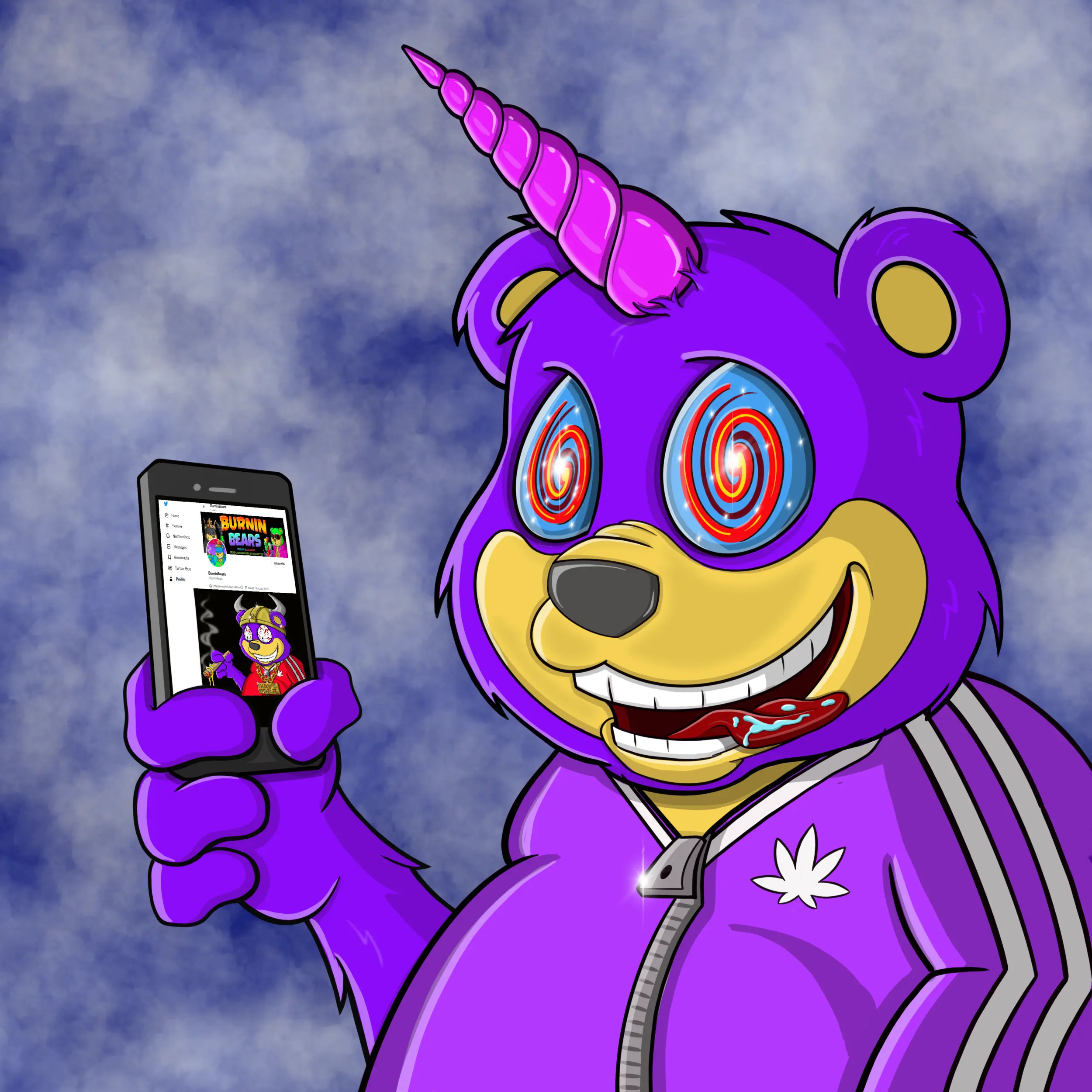 Burnin Bears #1389 NFT on Algorand