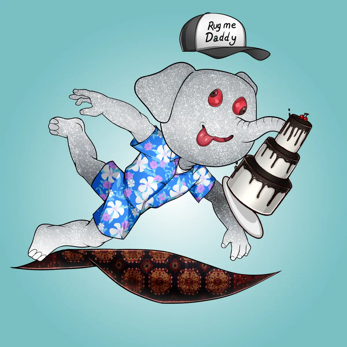 Rug Friends  #5594 NFT on Algorand