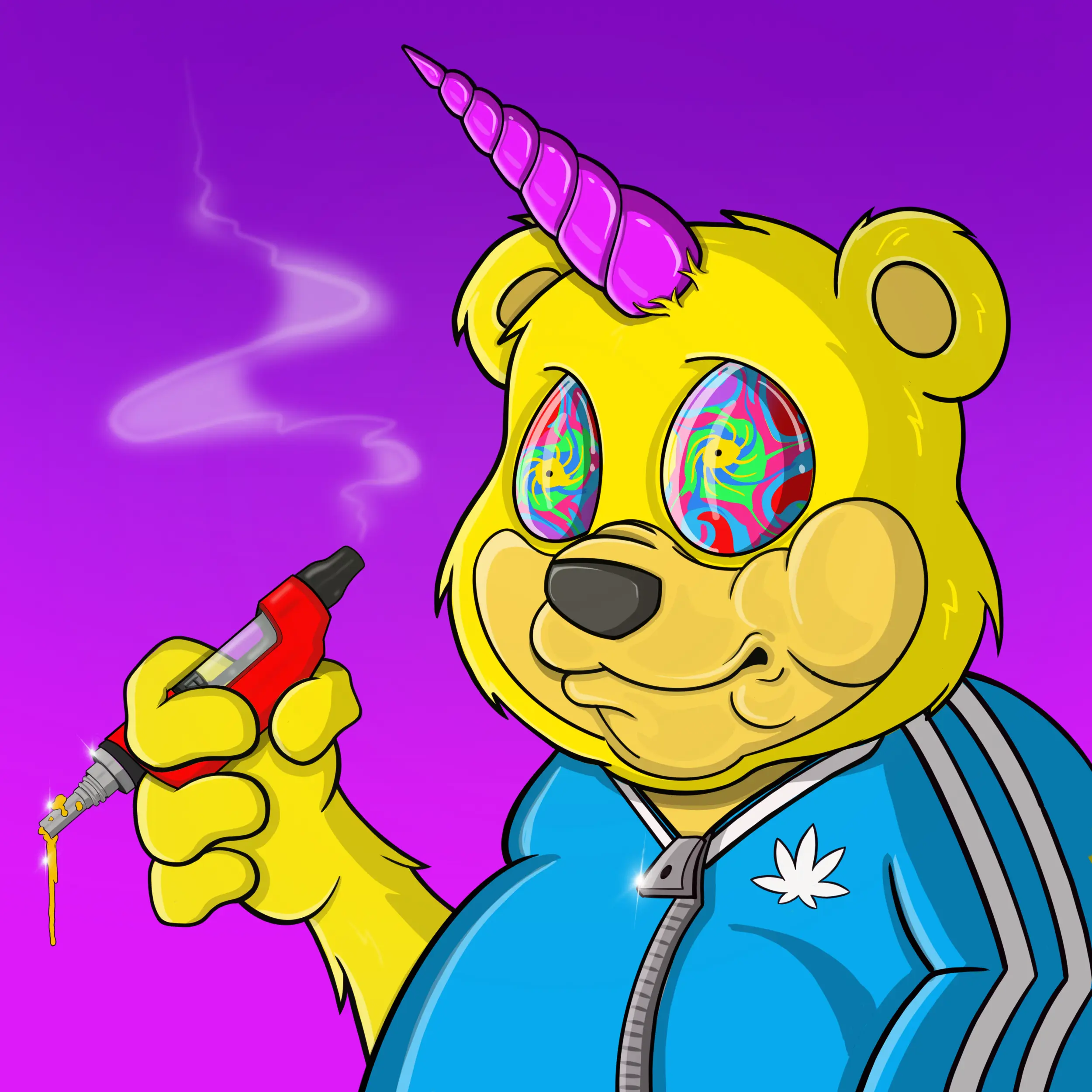 Burnin Bears #1375 NFT on Algorand